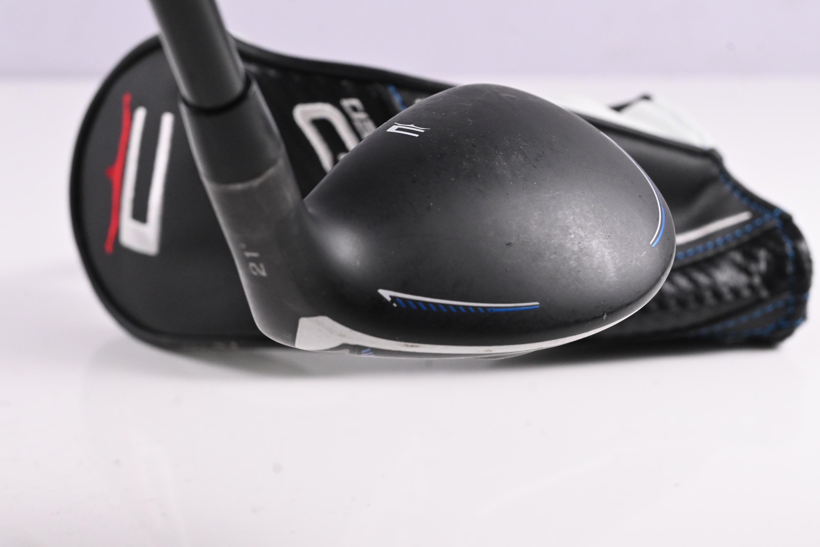 Cobra King Radspeed One Length #4 Hybrid / 21 Degree / Stiff Flex AV Raw Blue 75