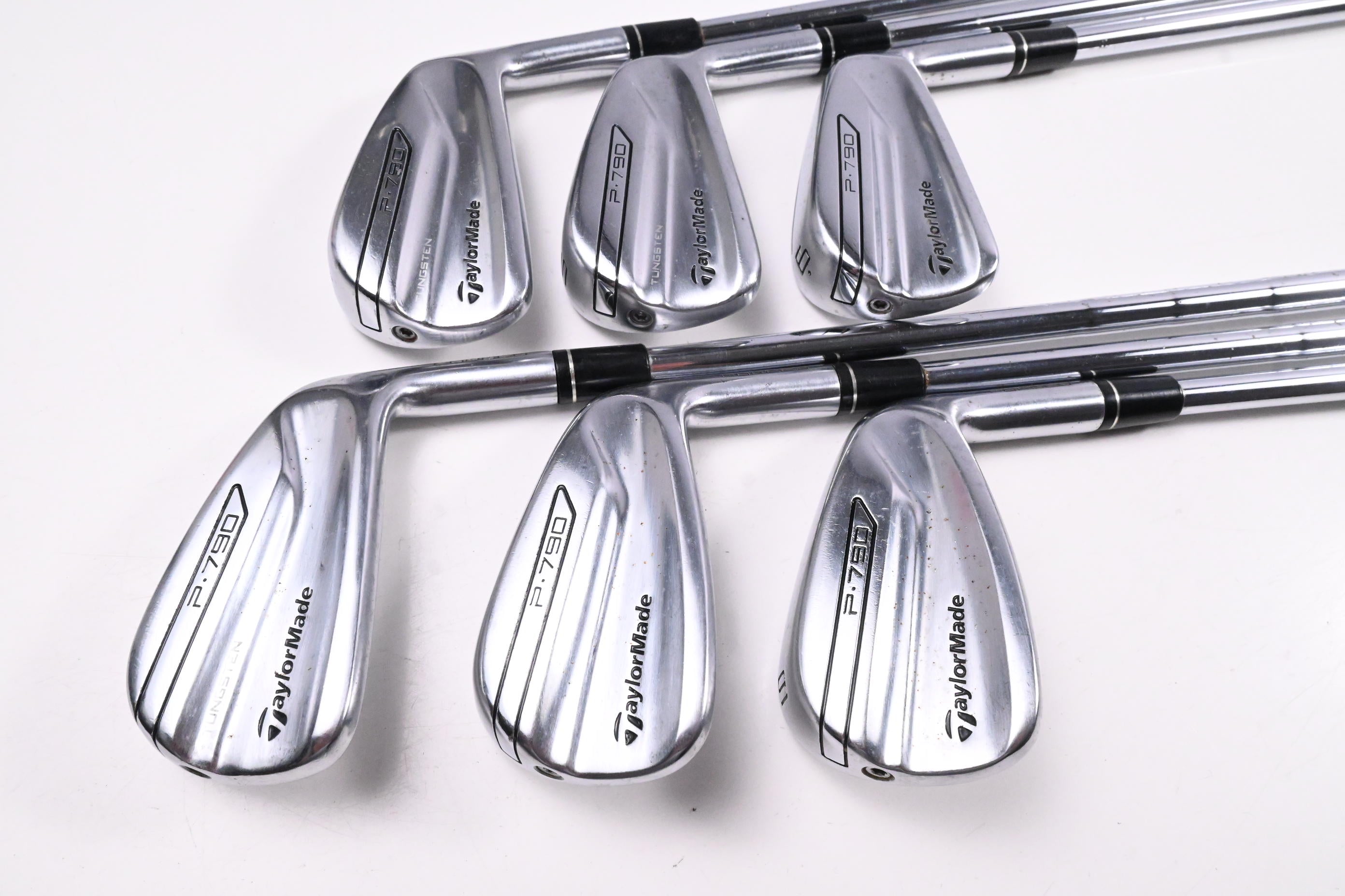 Taylormade P790 2017 Irons / 4-9i / Stiff Flex KBS Tour Shafts