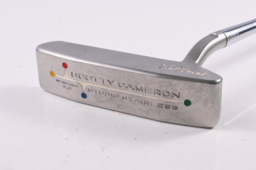 Scotty Cameron Studio Stainless Newport 2.5 Putter / 33 Inch