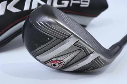 Cobra King F9 #3 Hybrid / 19 Degree / Stiff Flex Fujikura Atmos Black 7 Shaft