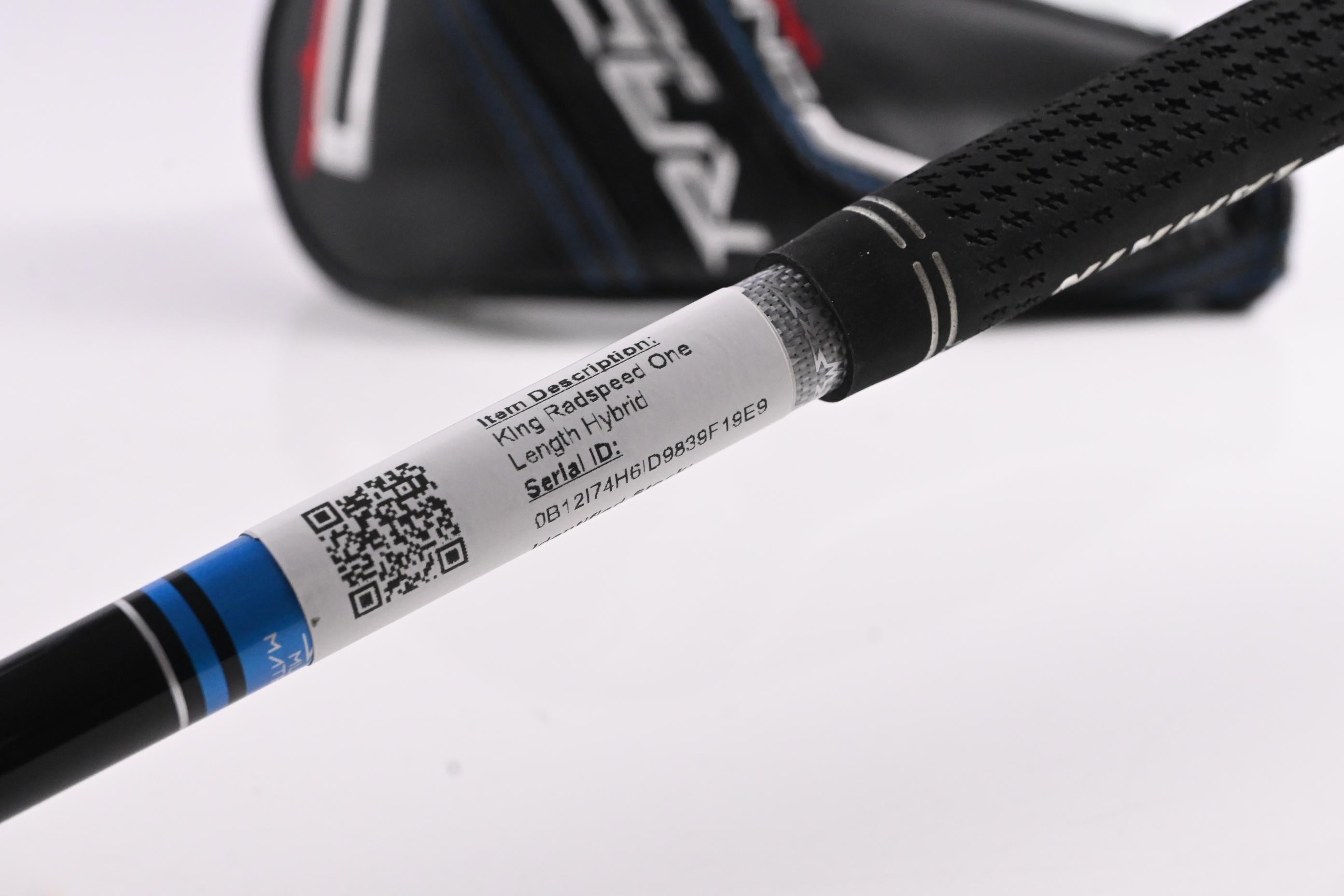 Cobra King Radspeed One Length #4 Hybrid / 21 Degree / Stiff Flex AV Raw Blue 75