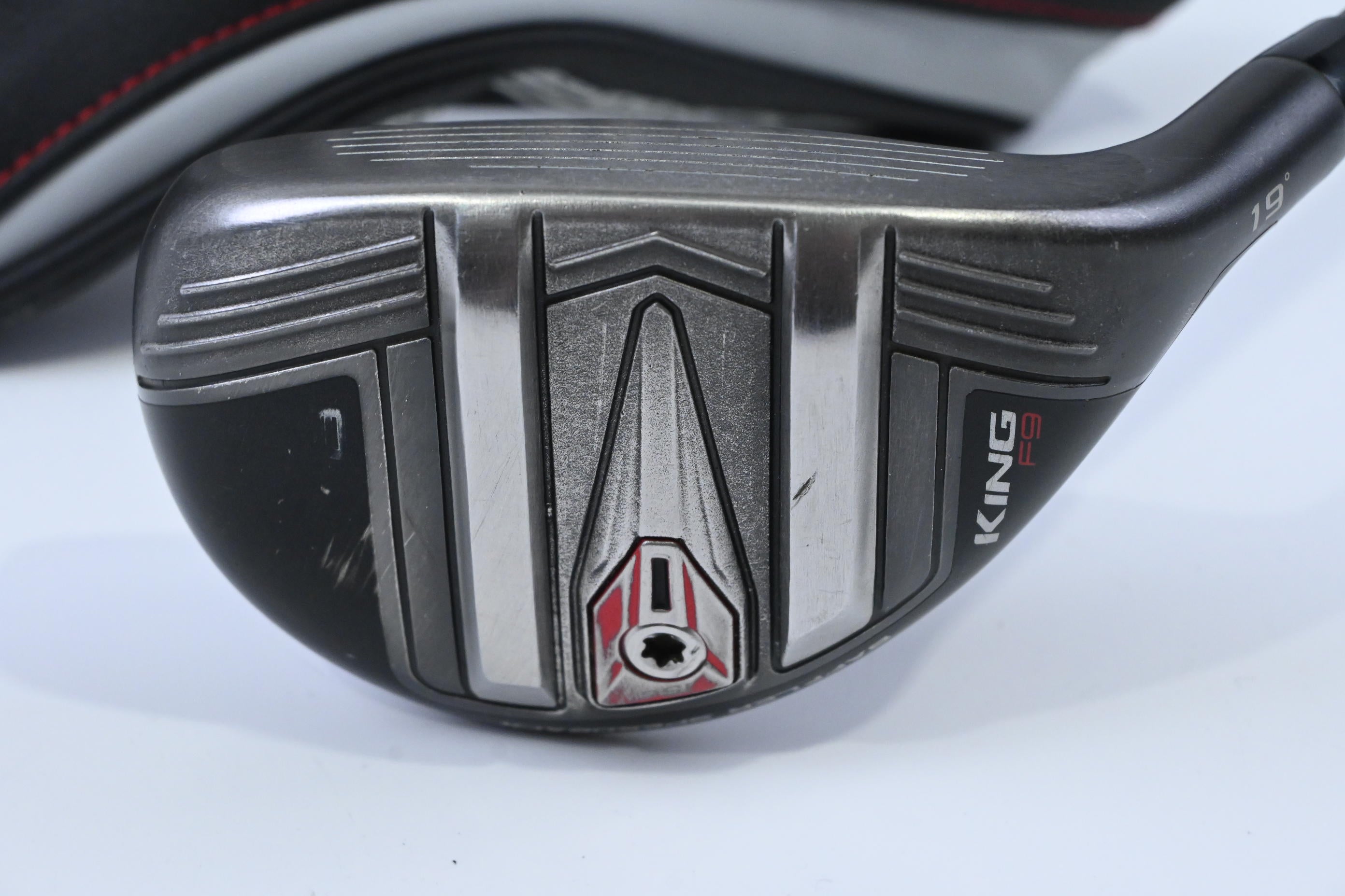 Cobra King F9 #3 Hybrid / 19 Degree / Stiff Flex Fujikura Atmos Black 7 Shaft