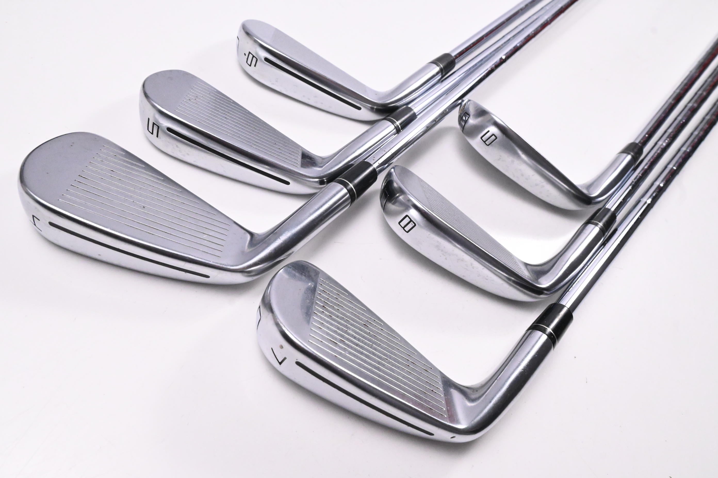 Taylormade P790 2017 Irons / 4-9i / Stiff Flex KBS Tour Shafts