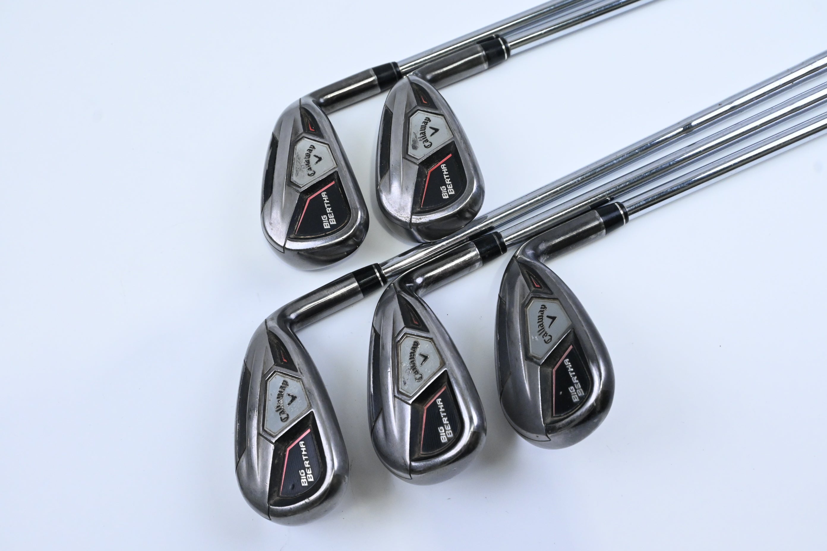 Callaway Big Bertha 2015 Irons / 7-PW+SW / Regular Flex SpeedStep 80 Shafts