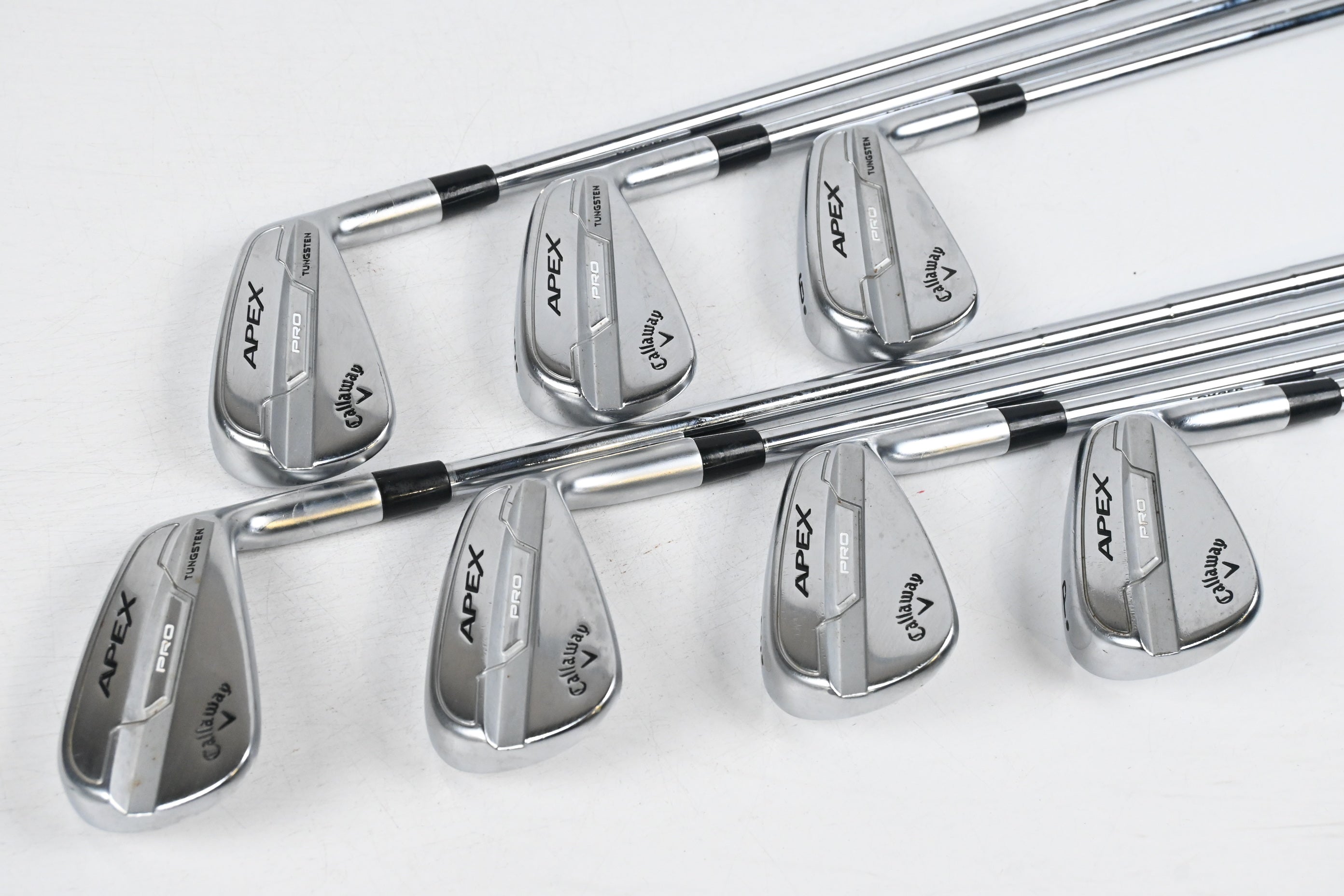 Callaway Apex Pro 21 Irons / 4-PW / Stiff Flex Elevate 115 Shafts