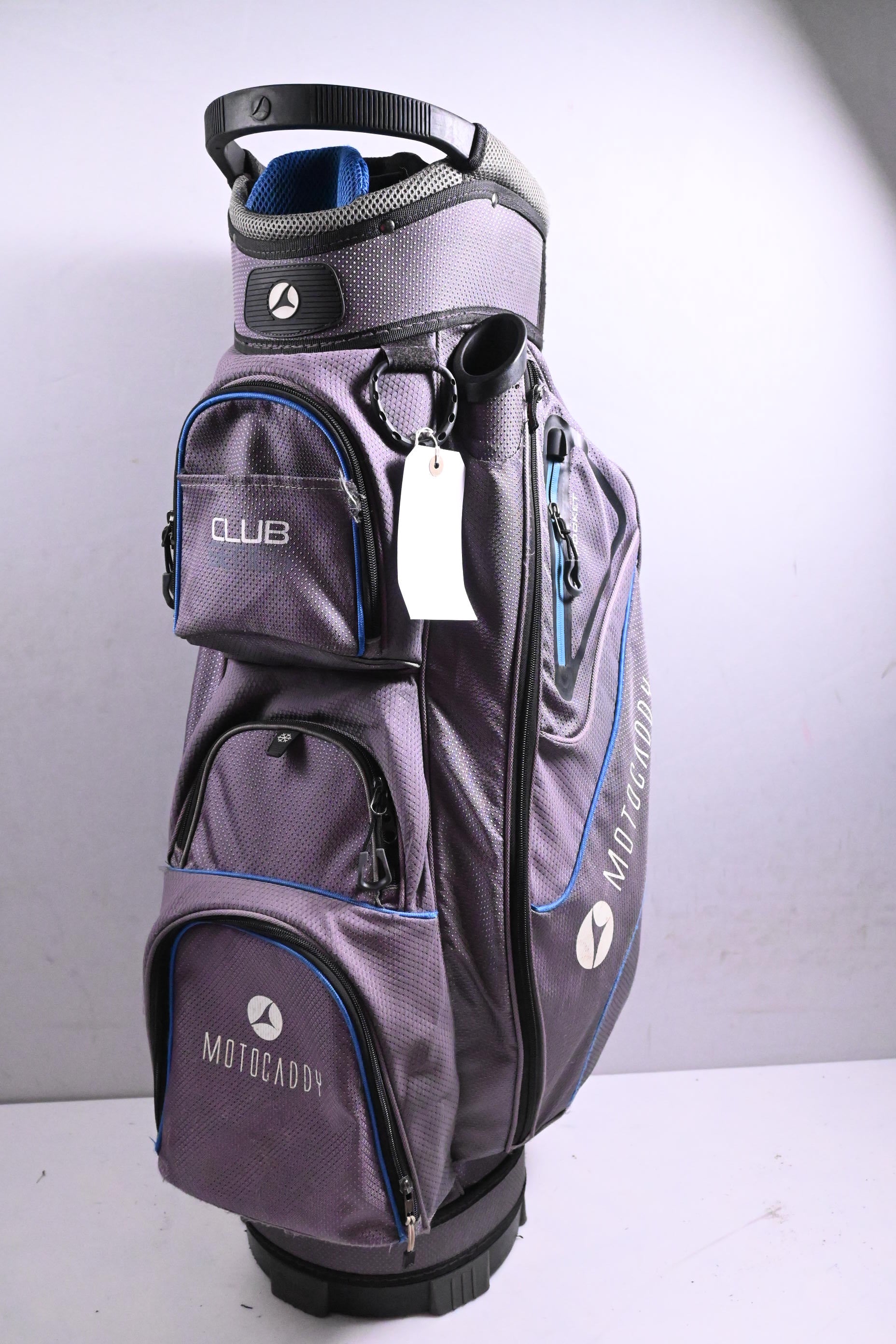 Motocaddy Club Series Cart Bag / 14-Way Divider / Grey