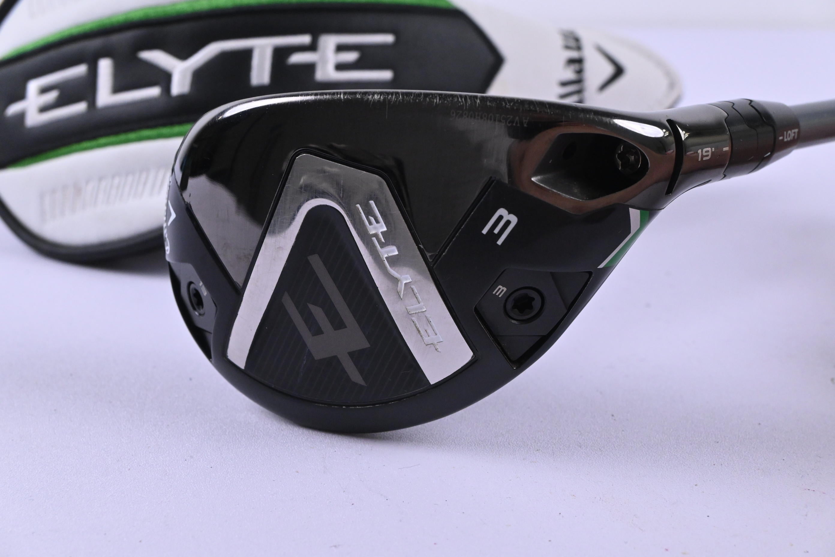 Callaway Elyte #3 Hybrid / 19 Degree / Stiff Flex Denali Charcoal 70 Shaft