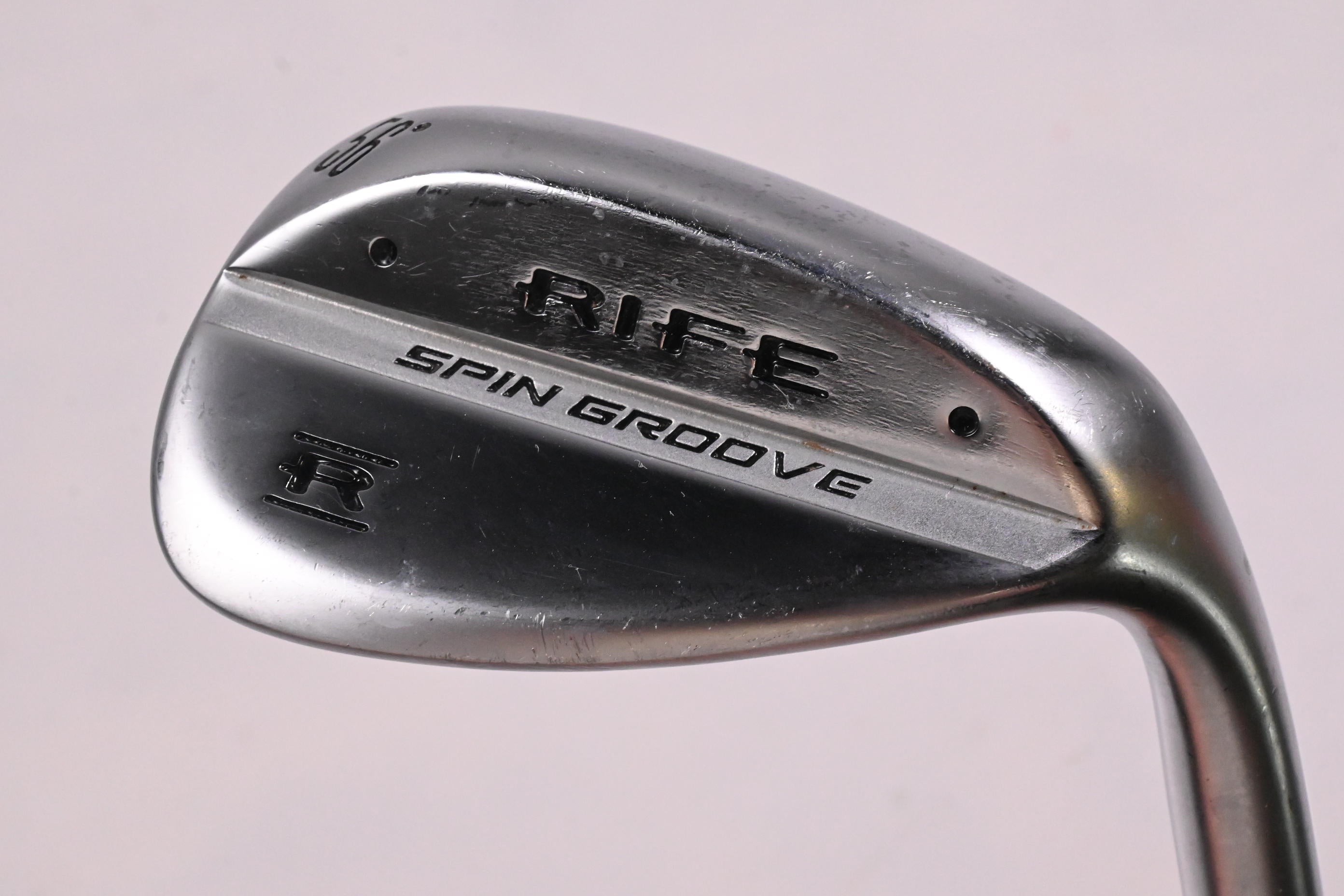 Rife Spin Groove Sand Wedge / 56 Degree / Wedge Flex Rife Shaft