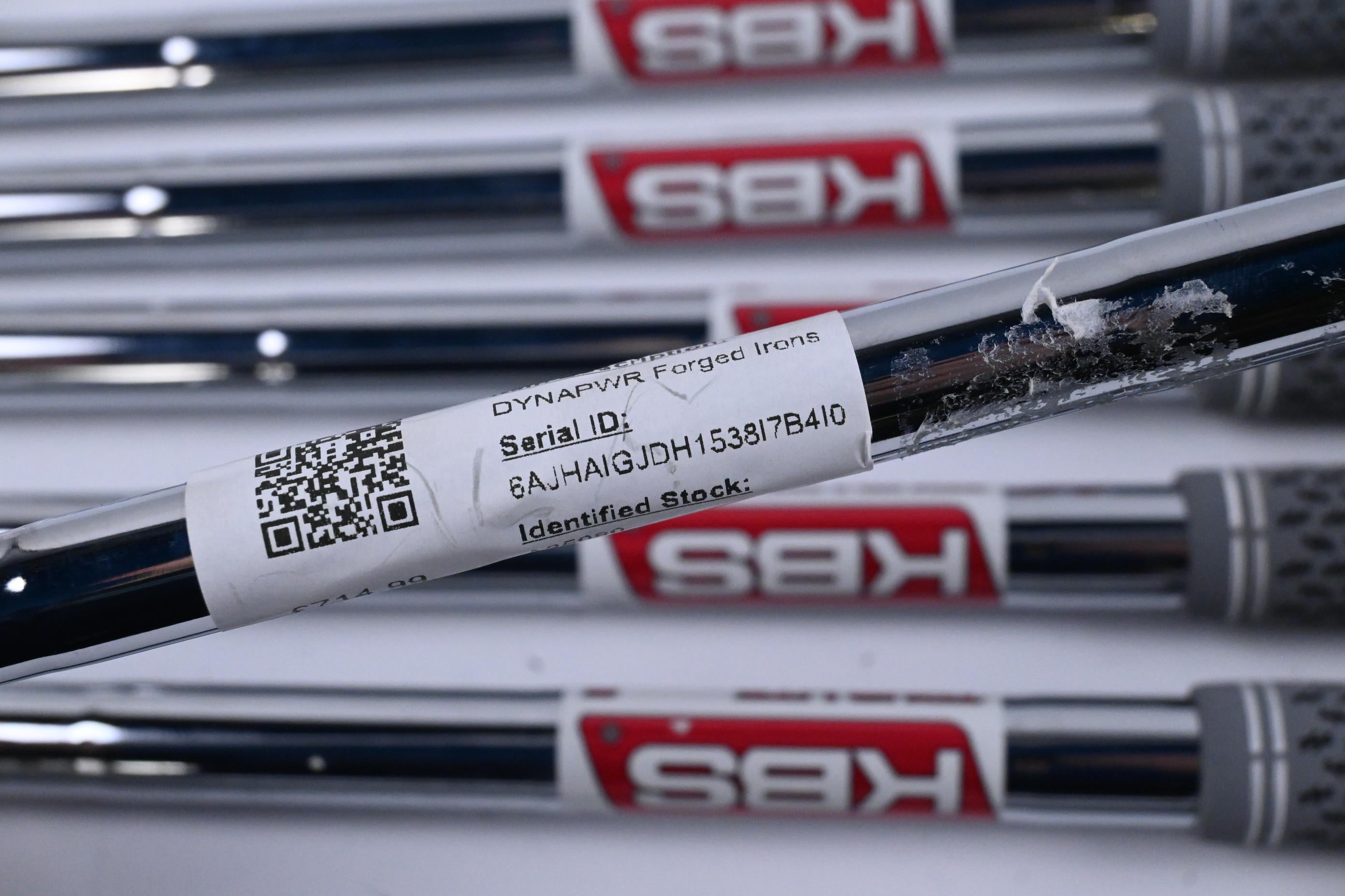 Wilson DYNAPWR Forged Irons / 4-PW / Stiff Flex KBS Tour Lite Shafts