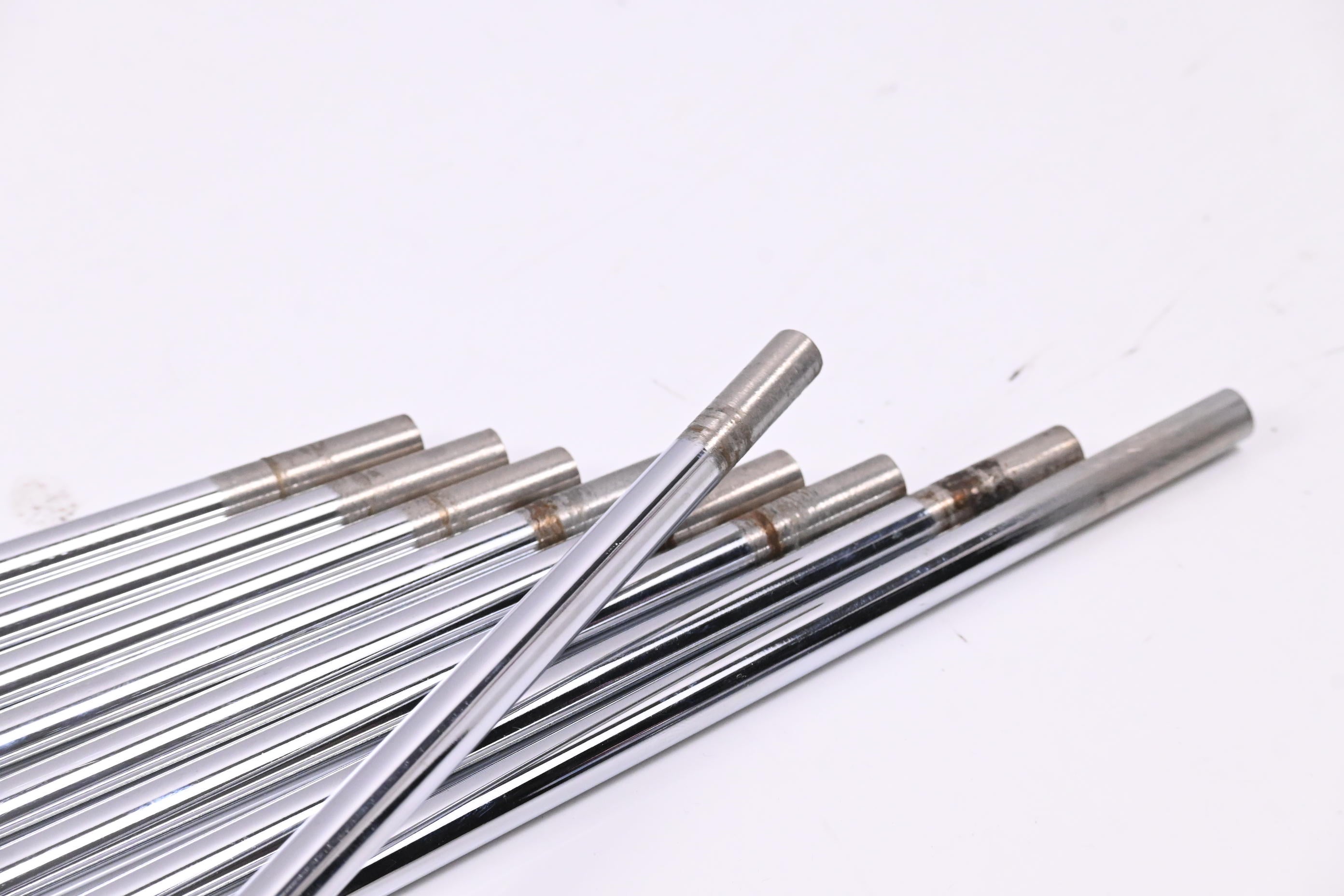 True Temper AMT Tour White X100 Iron Shafts / X-Flex / Set Of 9 / .355" Tip