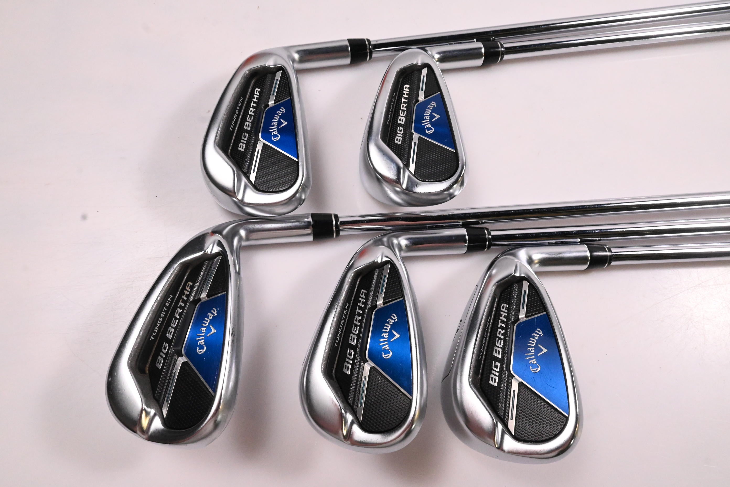 Callaway Big Bertha B21 Irons / 6-PW / Regular Flex KBS MAX CT 80 Shafts
