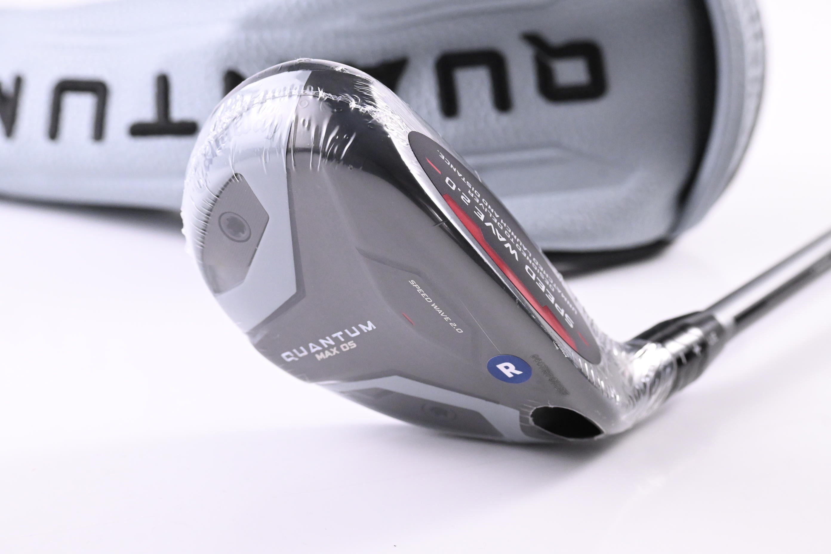 Callaway Quantum Max OS #5 Hybrid / 23 Degree / Regular Flex Denali Frost Silver