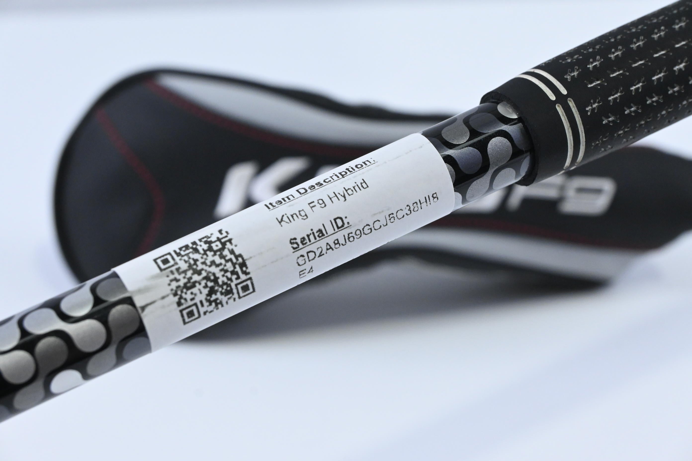 Cobra King F9 #3 Hybrid / 19 Degree / Stiff Flex Fujikura Atmos Black 7 Shaft