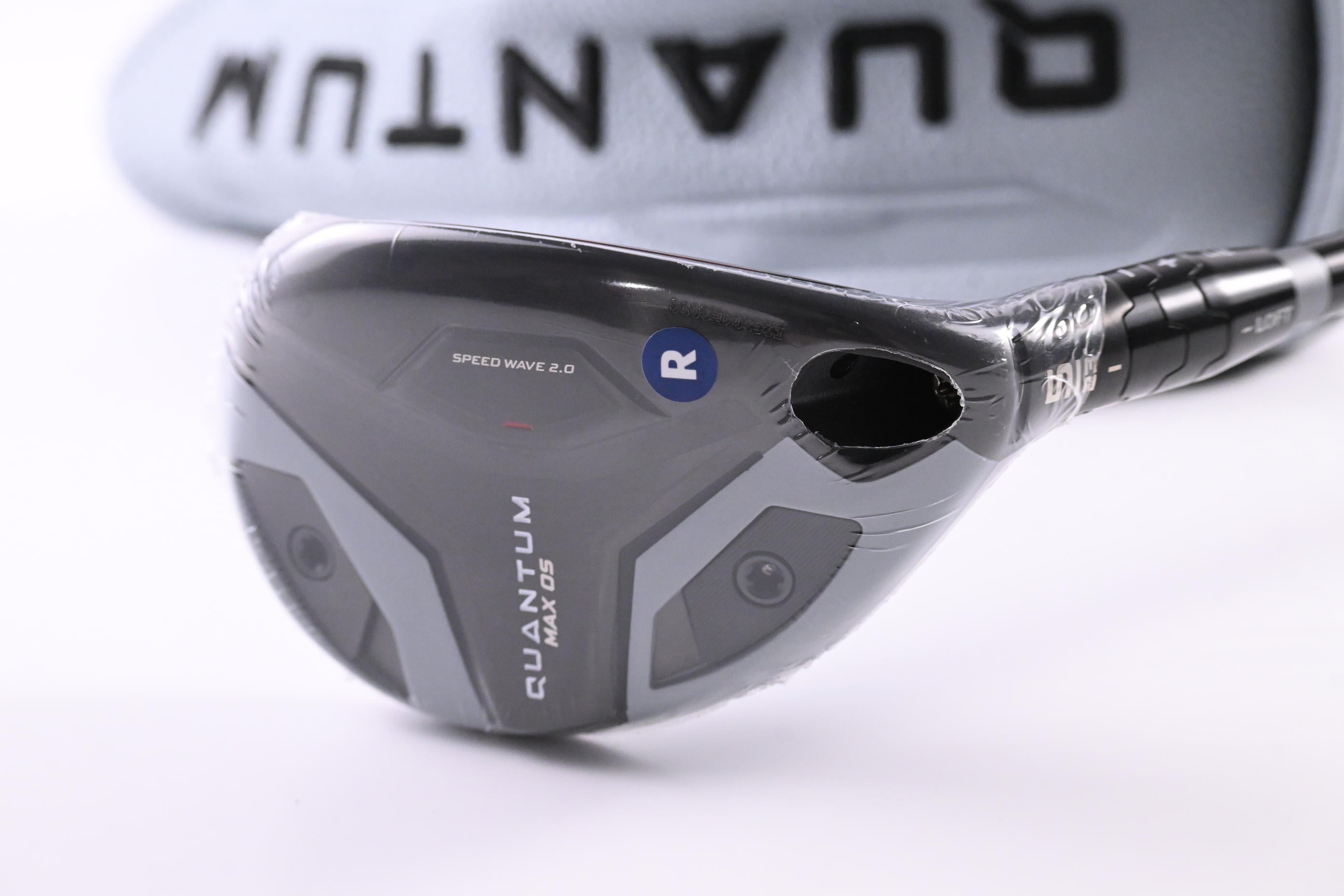 Callaway Quantum Max OS #5 Hybrid / 23 Degree / Regular Flex Denali Frost Silver