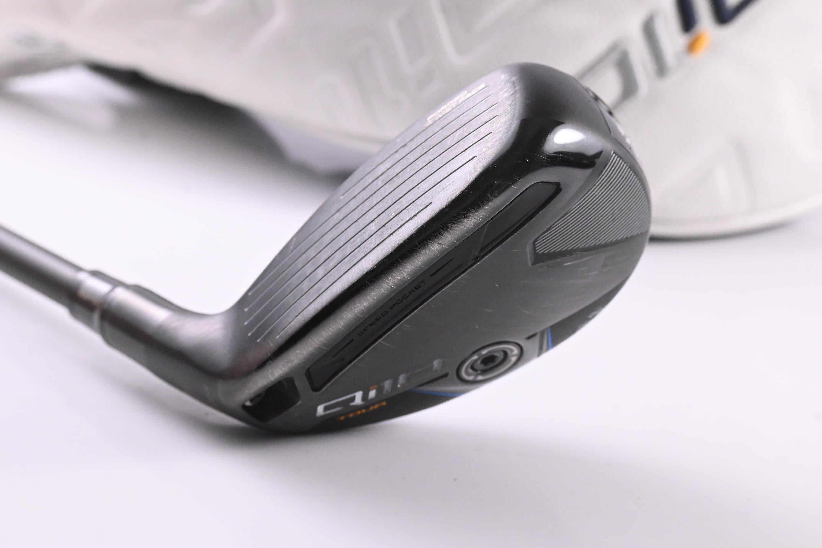 Left Hand Taylormade Qi10 Tour #3 Hybrid / 19.5 Degree / Regular Flex Tensei 65