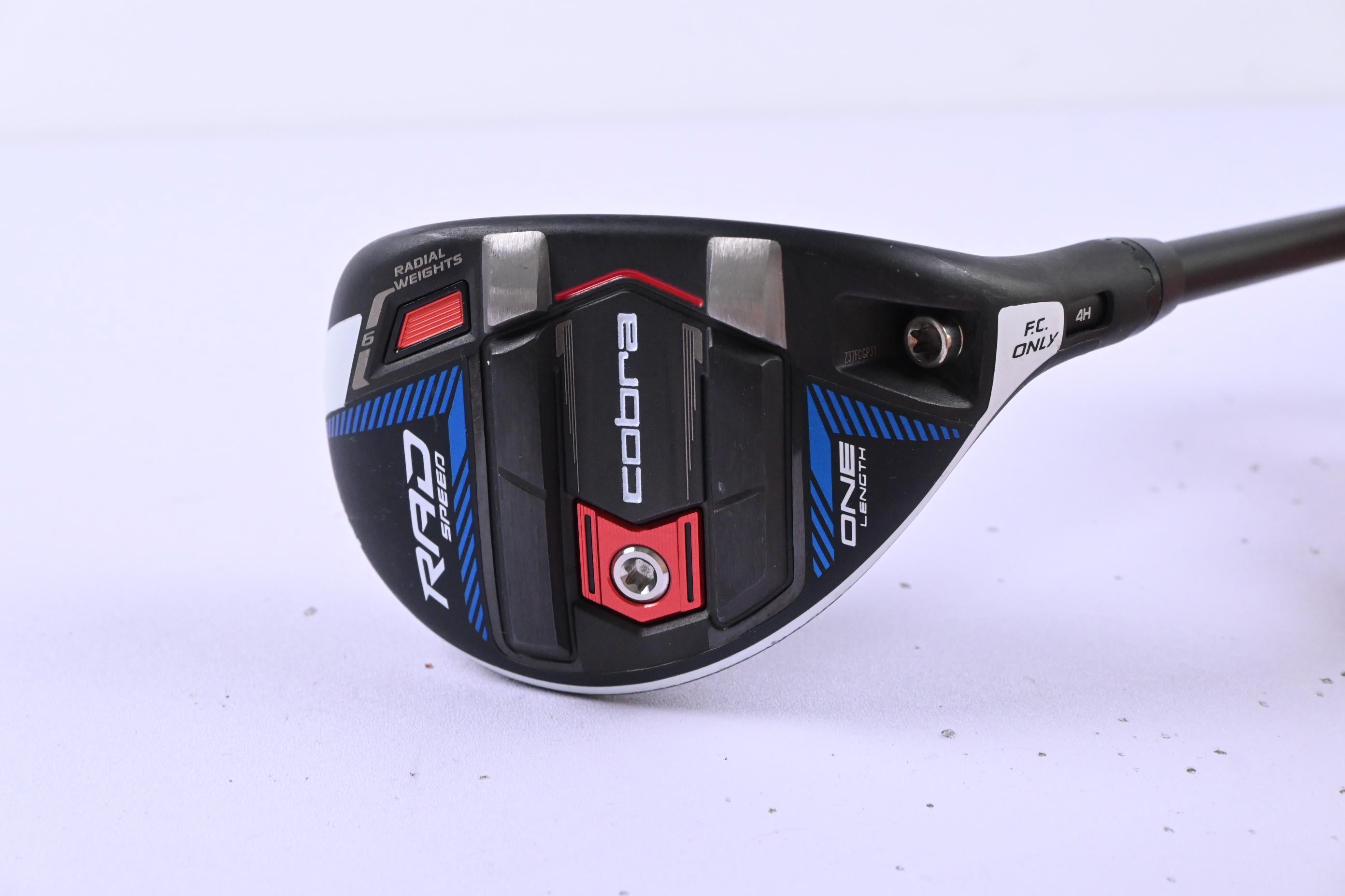 Cobra King Radspeed One Length #4 Hybrid / 21 Degree / Senior Flex KBS PGI 65