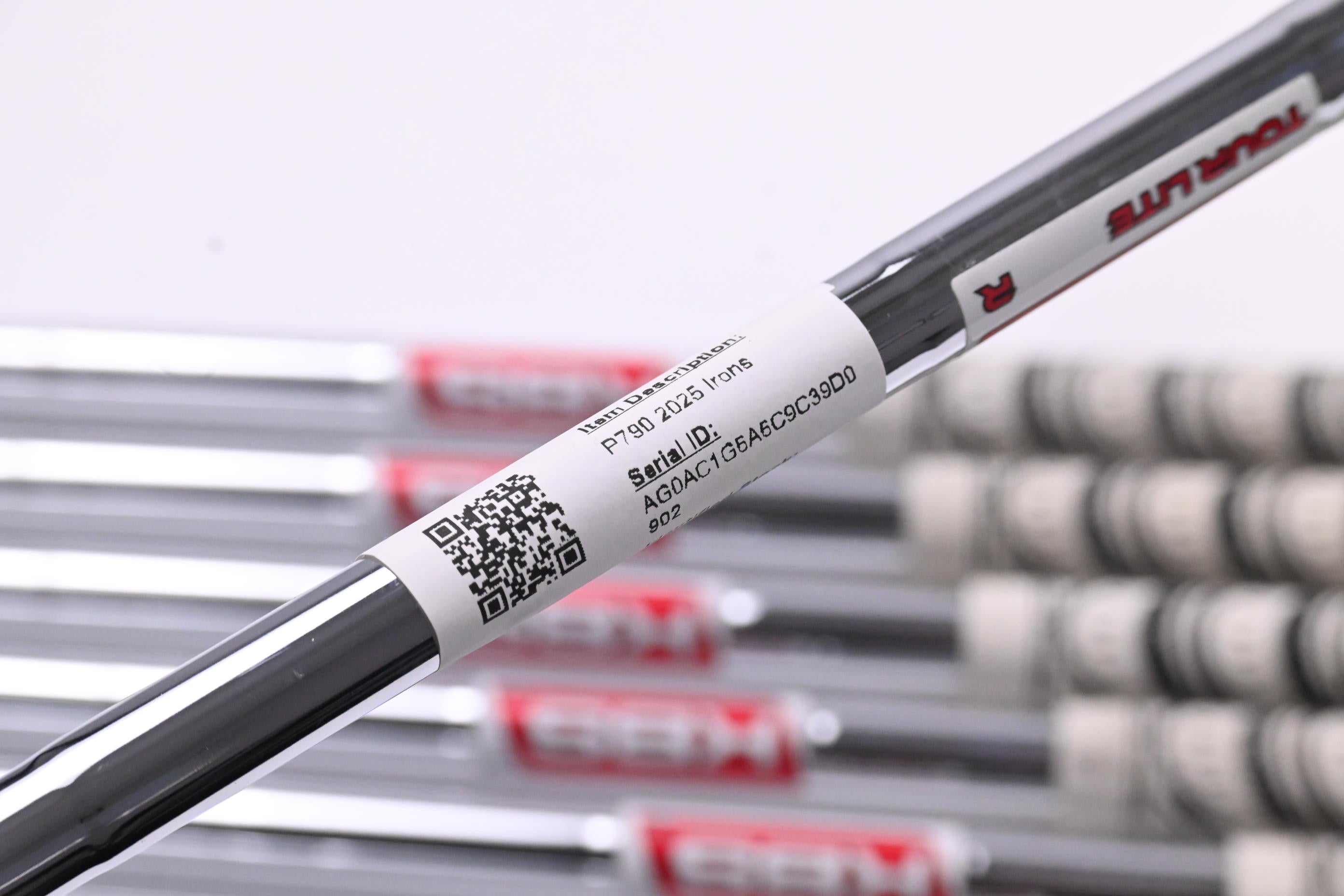 Taylormade P790 2025 Irons / 4-PW / Regular Flex KBS Tour Lite Shafts