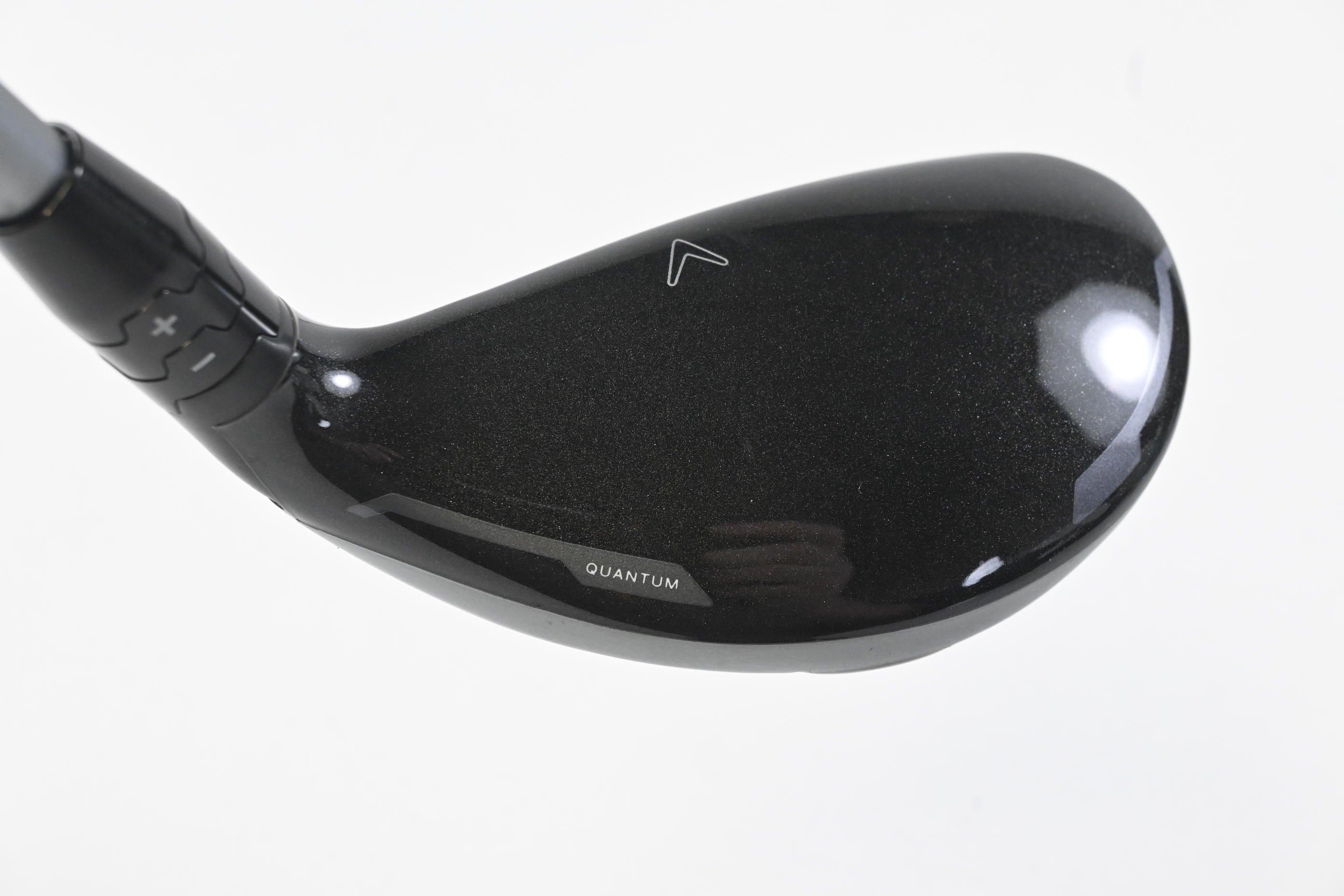 Callaway Quantum Max #6 Hybrid / 27 Degree / Stiff Flex Denali Frost Silver 70