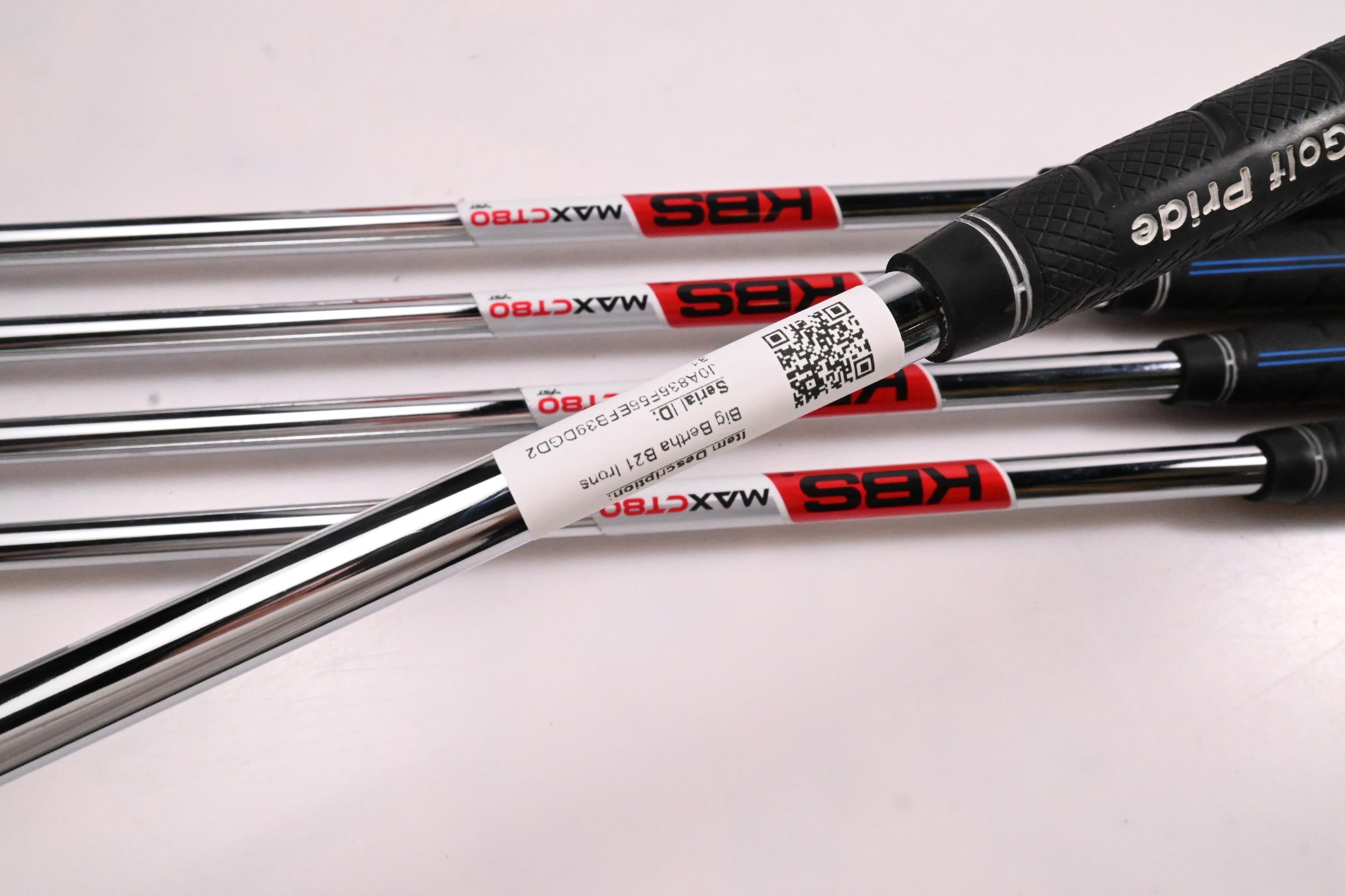 Callaway Big Bertha B21 Irons / 6-PW / Regular Flex KBS MAX CT 80 Shafts