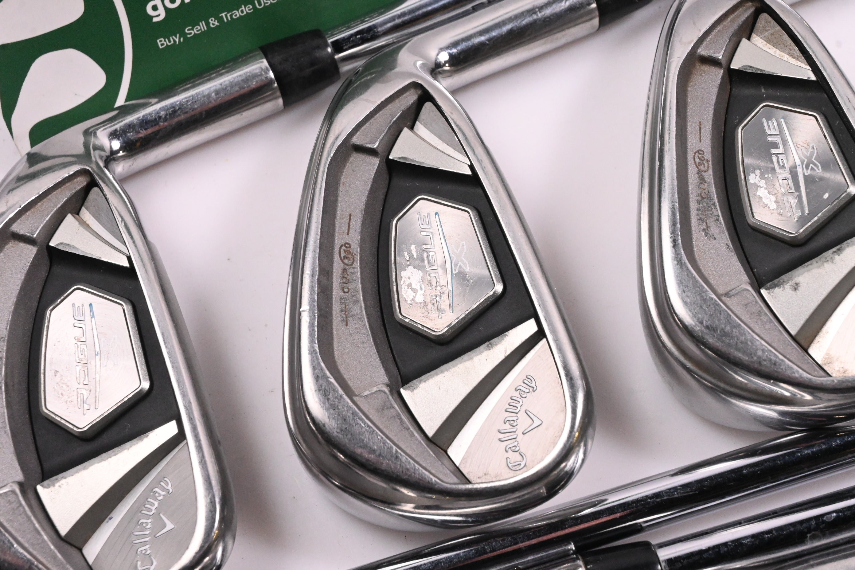 Callaway Rogue X Irons / 5-PW+SW / Stiff Flex True Temper XP 95 ST15 Shafts