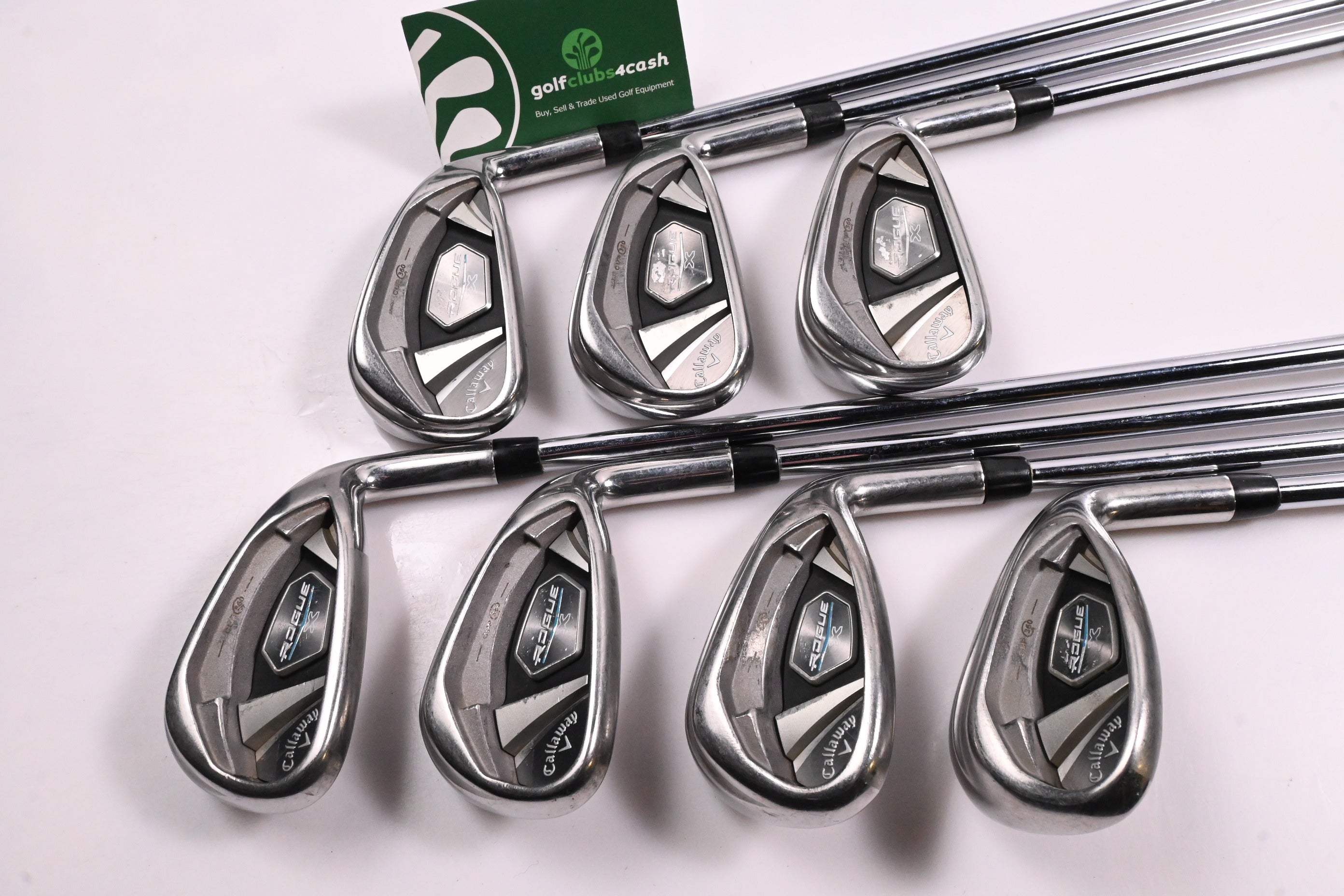 Callaway Rogue X Irons / 5-PW+SW / Stiff Flex True Temper XP 95 ST15 Shafts