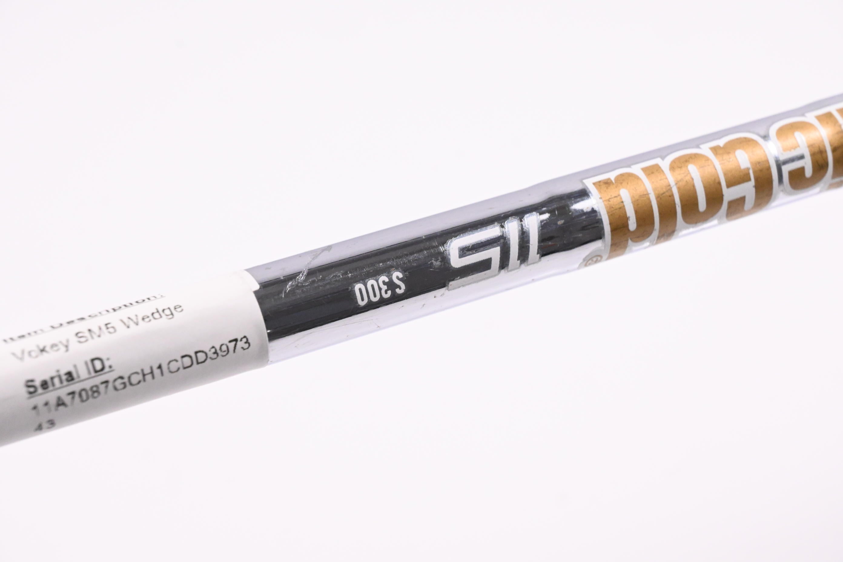 Titleist Vokey SM5 Lob Wedge / 58 Degree / Stiff Flex Dynamic Gold 115 S300