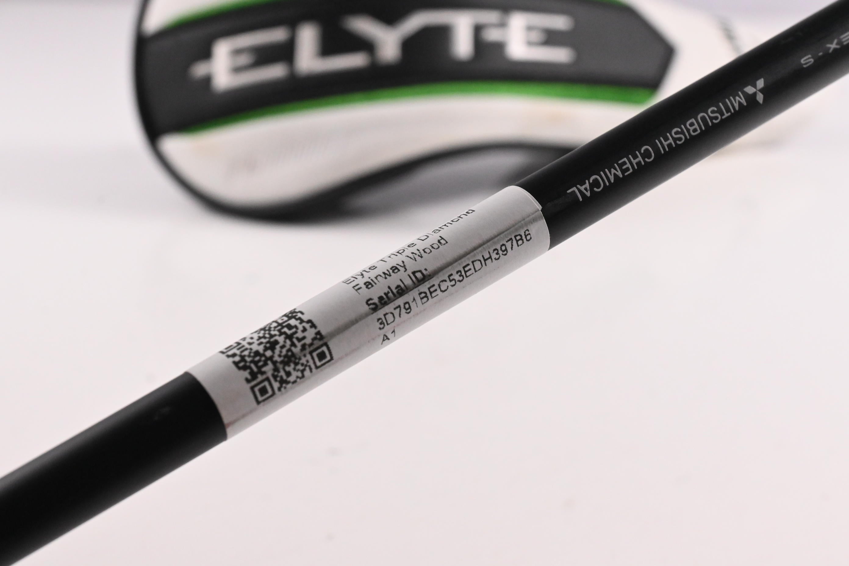 Callaway Elyte Triple Diamond #3 Wood / 15 Degree / Stiff Flex Tensei 1K Black