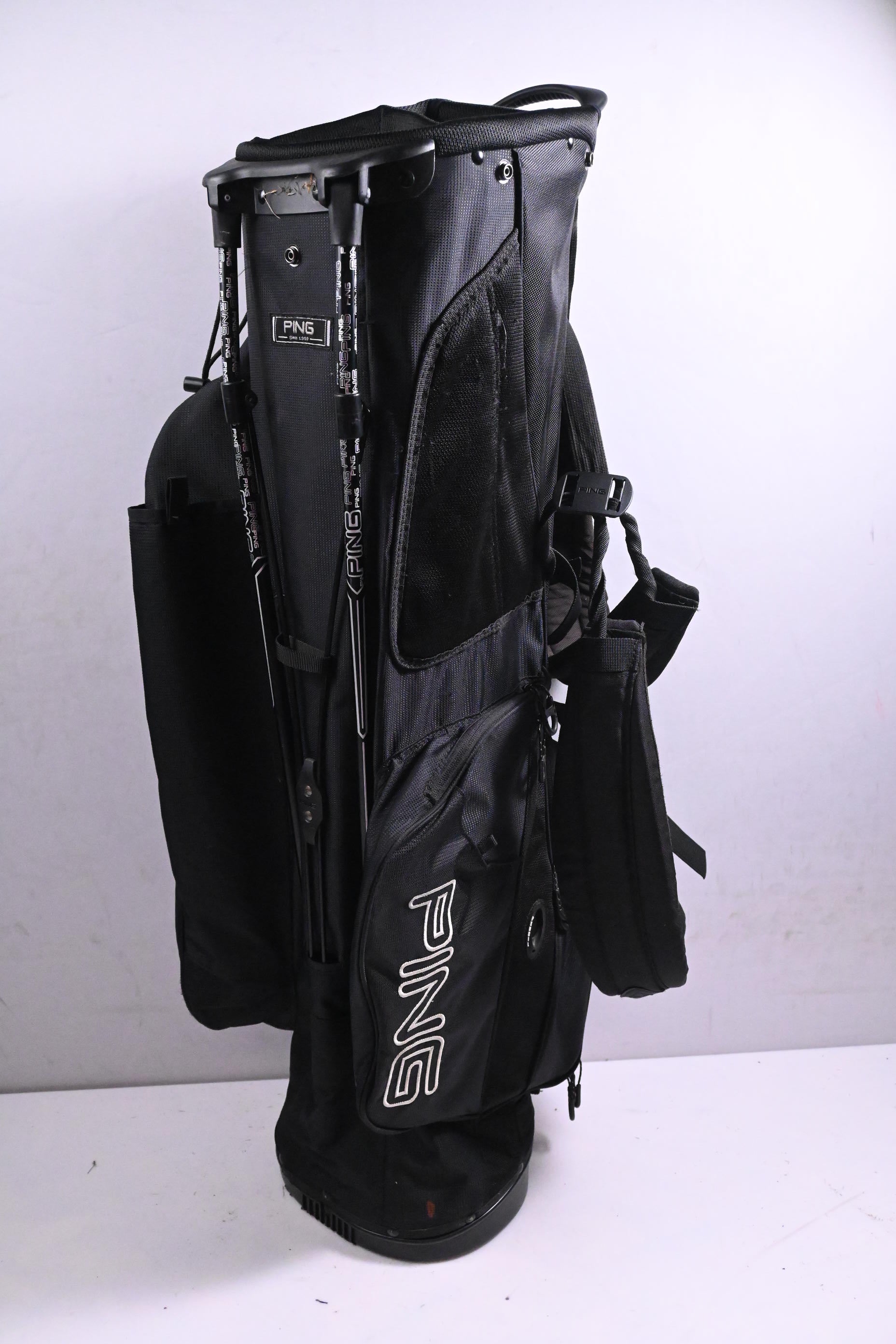 Ping Hoofer Stand Bag / 5-Way Divider / Black
