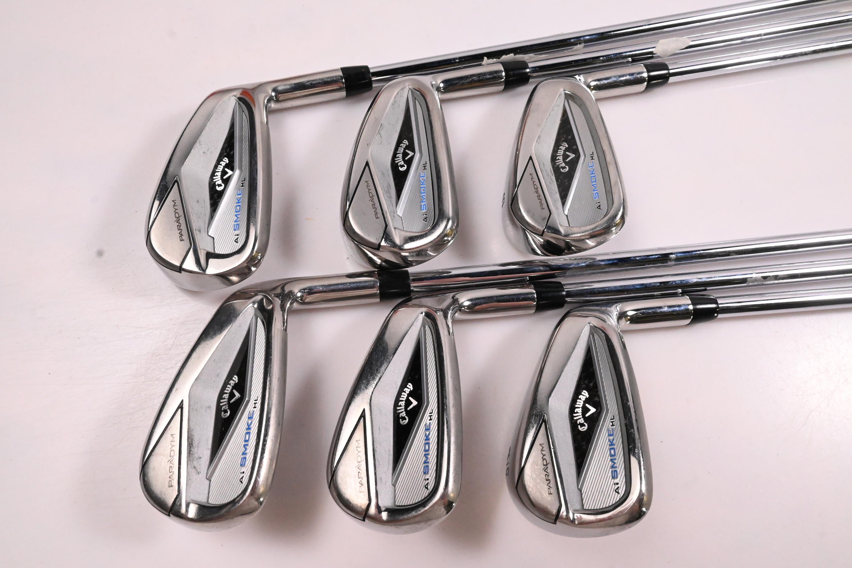 Callaway Paradym Ai Smoke HL Irons / 6-PW+GW / Regular Flex Elevate MPH 95