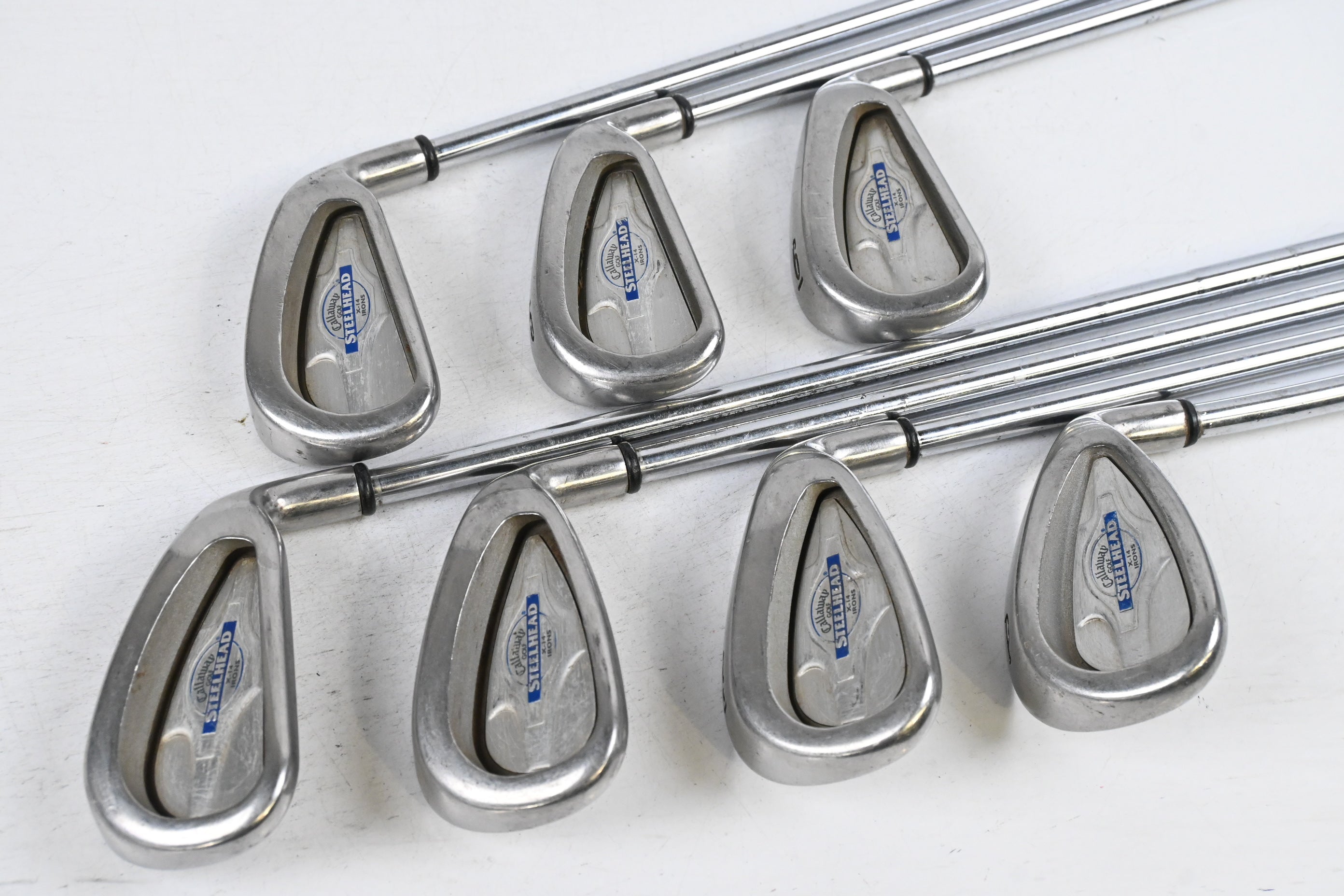 Callaway X-14 Irons / 4-PW / Regular Flex Callaway Steelhead Shafts