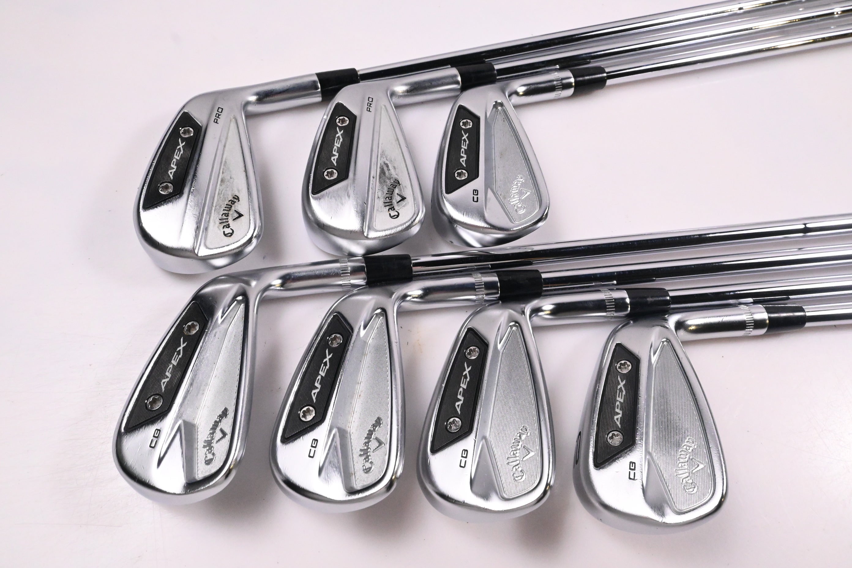 Callaway Apex Pro/CB 24 Combo Set Irons / 4-10i / Stiff Flex Dynamic Gold S400