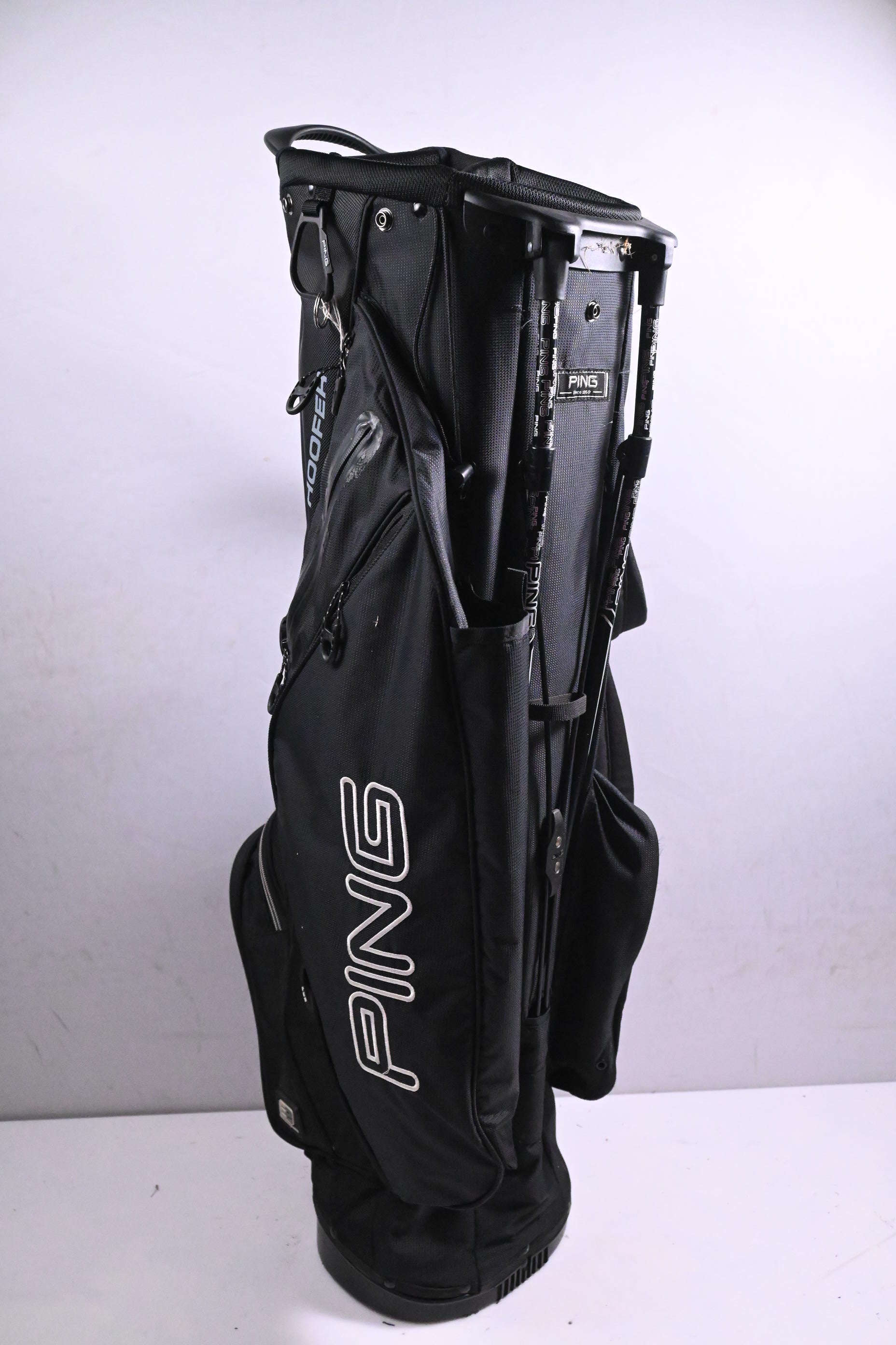 Ping Hoofer Stand Bag / 5-Way Divider / Black