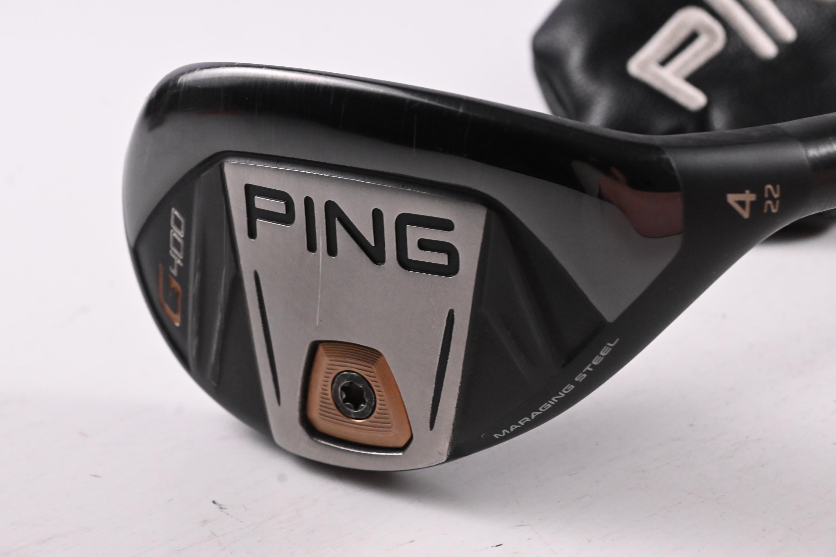 Ping G400 #4 Hybrid / 22 Degree / Regular Flex Ping Alta CB 70 Shaft
