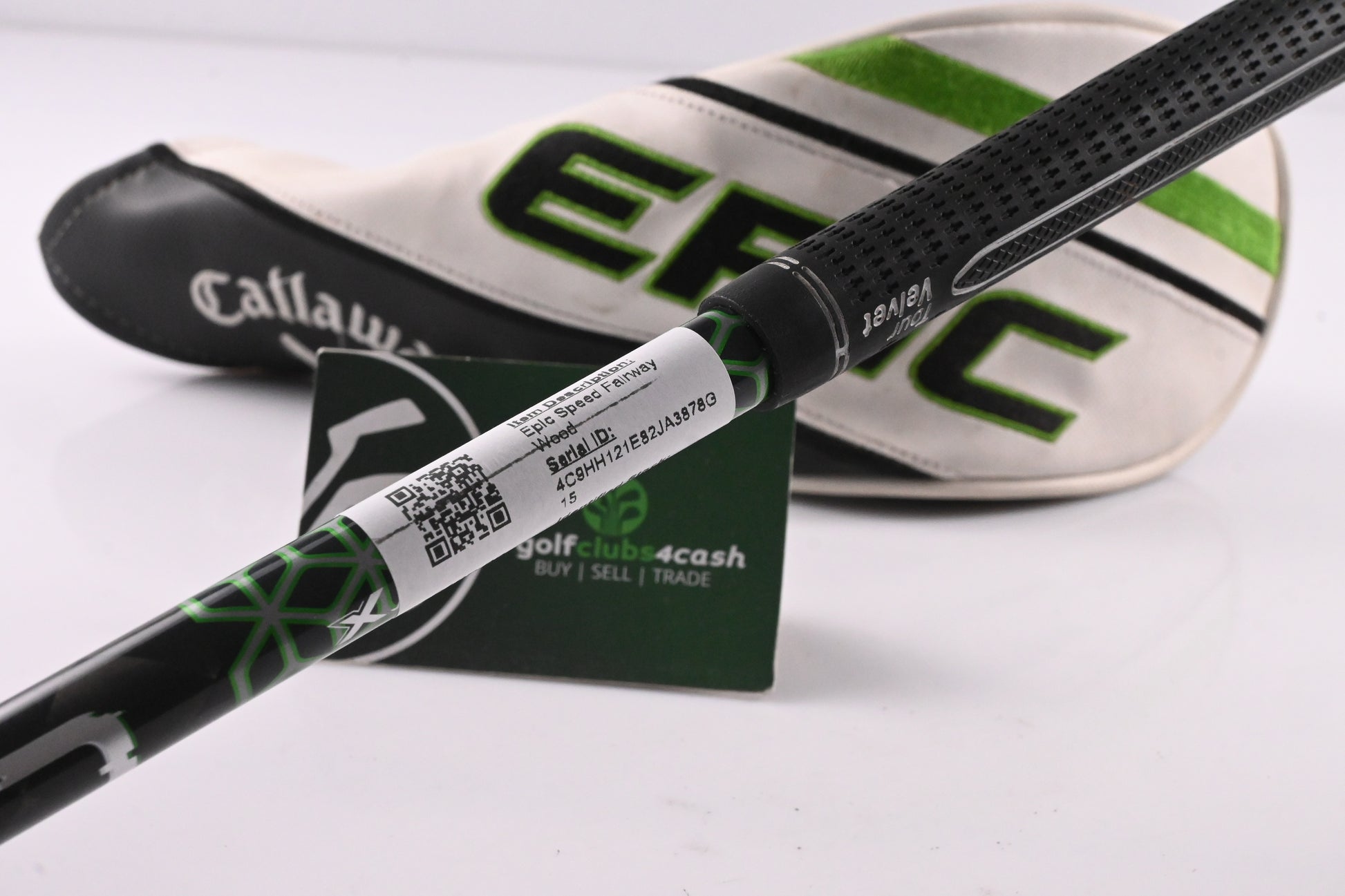 Left Hand Callaway Epic Speed #5 Wood / 18 Degree / Senior Flex Cypher 50 Shaft