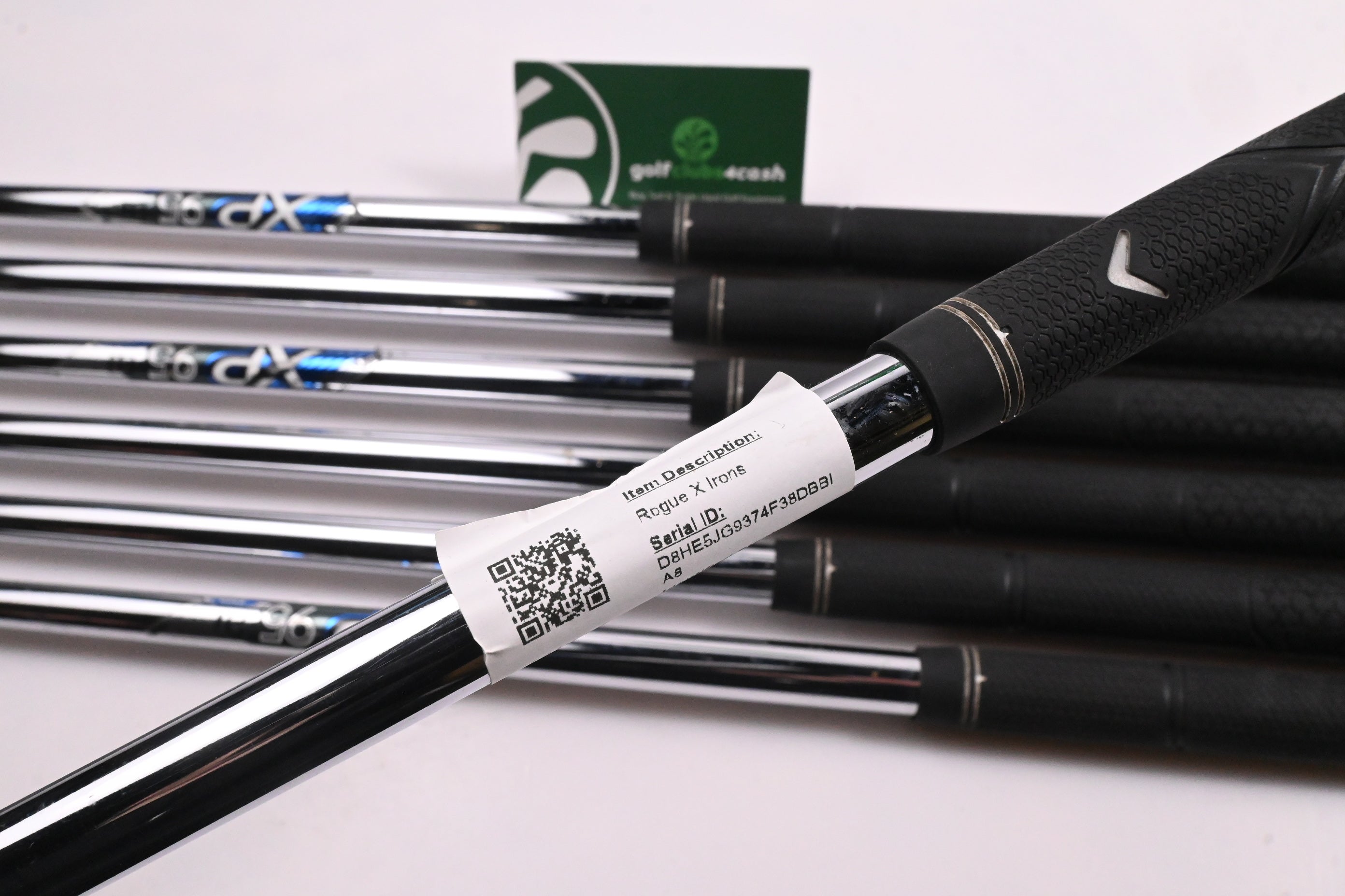 Callaway Rogue X Irons / 5-PW+SW / Stiff Flex True Temper XP 95 ST15 Shafts