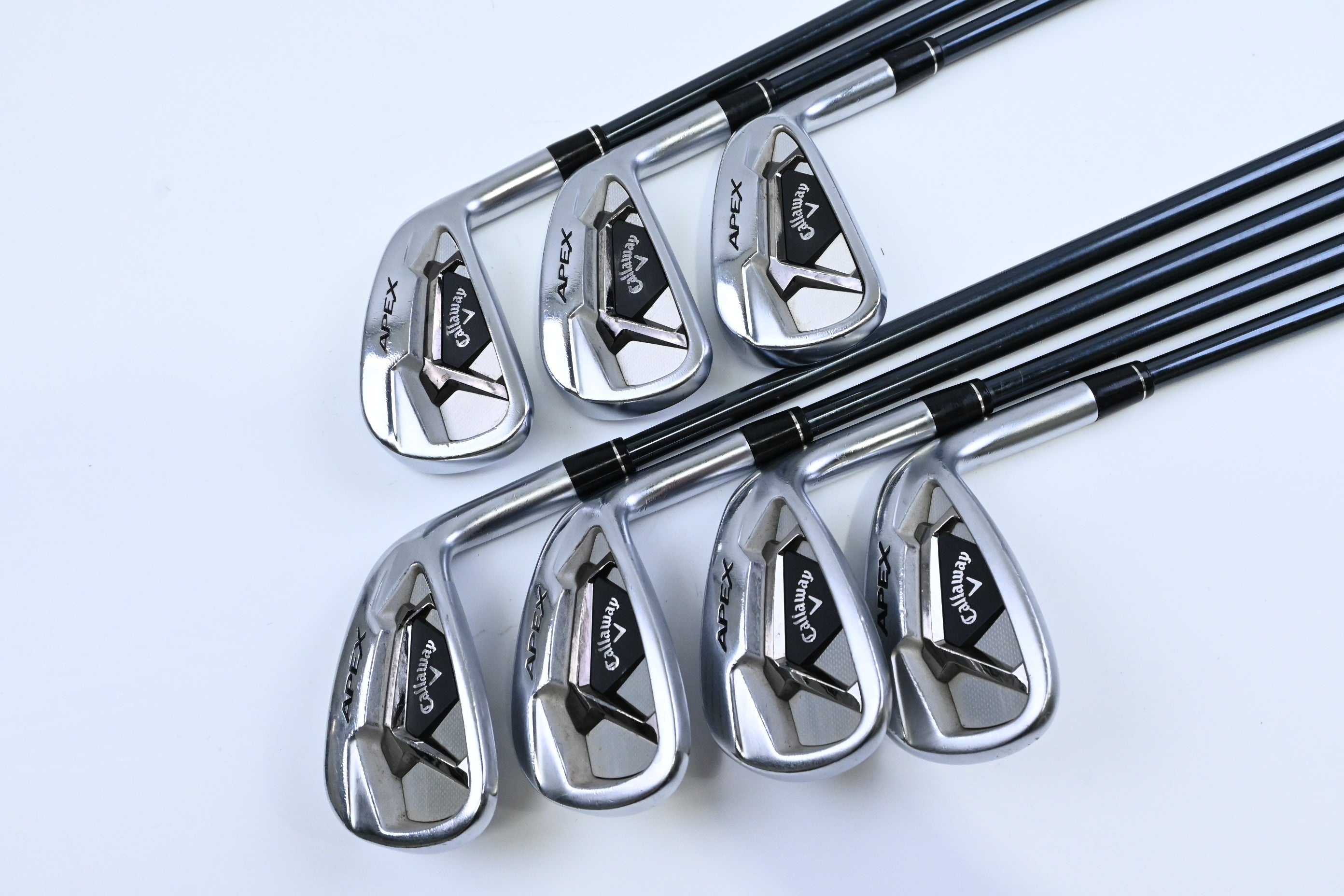 Callaway Apex Forged Irons / 5-PW+AW / Regular Flex UST Recoil Dart 75 Shafts