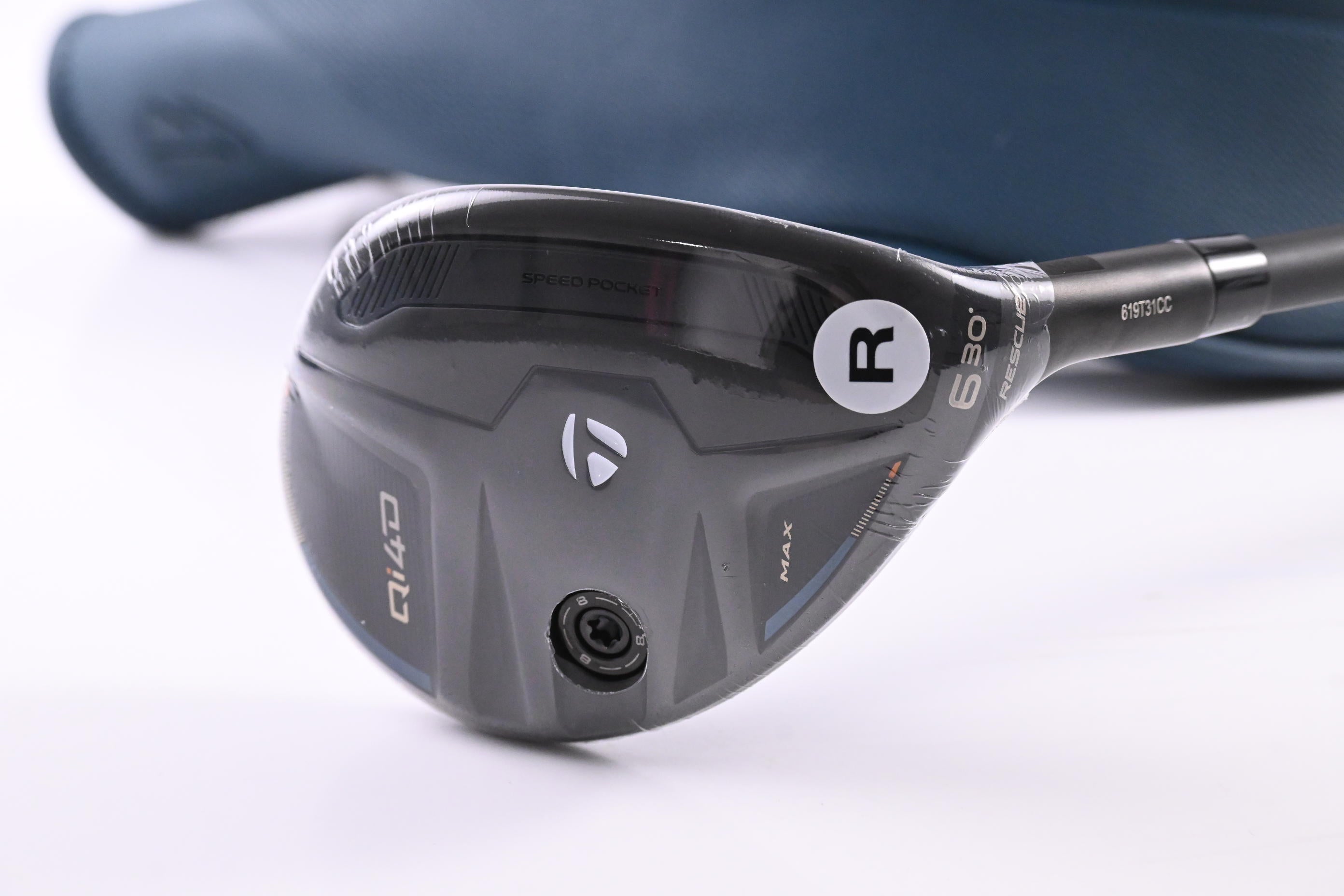 Taylormade Qi4D Max #6 Hybrid / 30 Degree / Regular Flex KBS REAX 50 Shaft