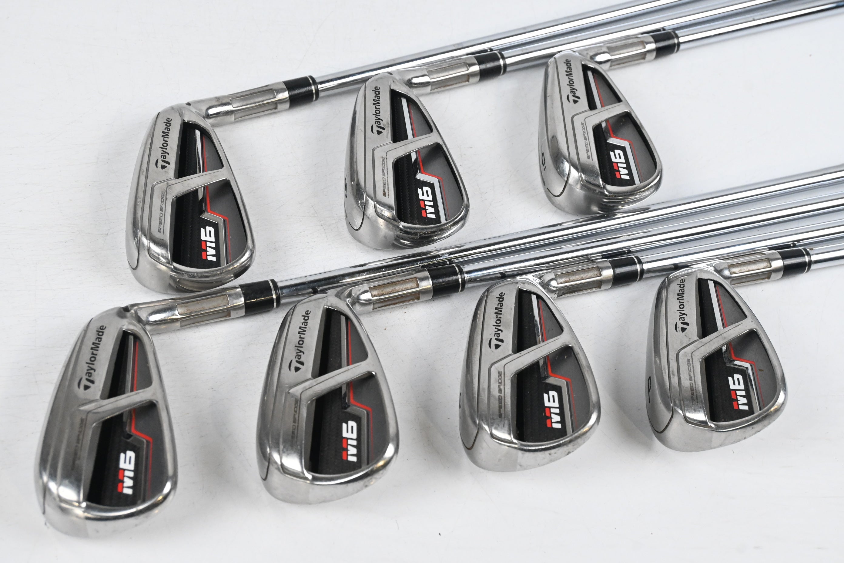 Taylormade M6 Irons / 4-PW / Regular Flex XP 100 R300 Shafts