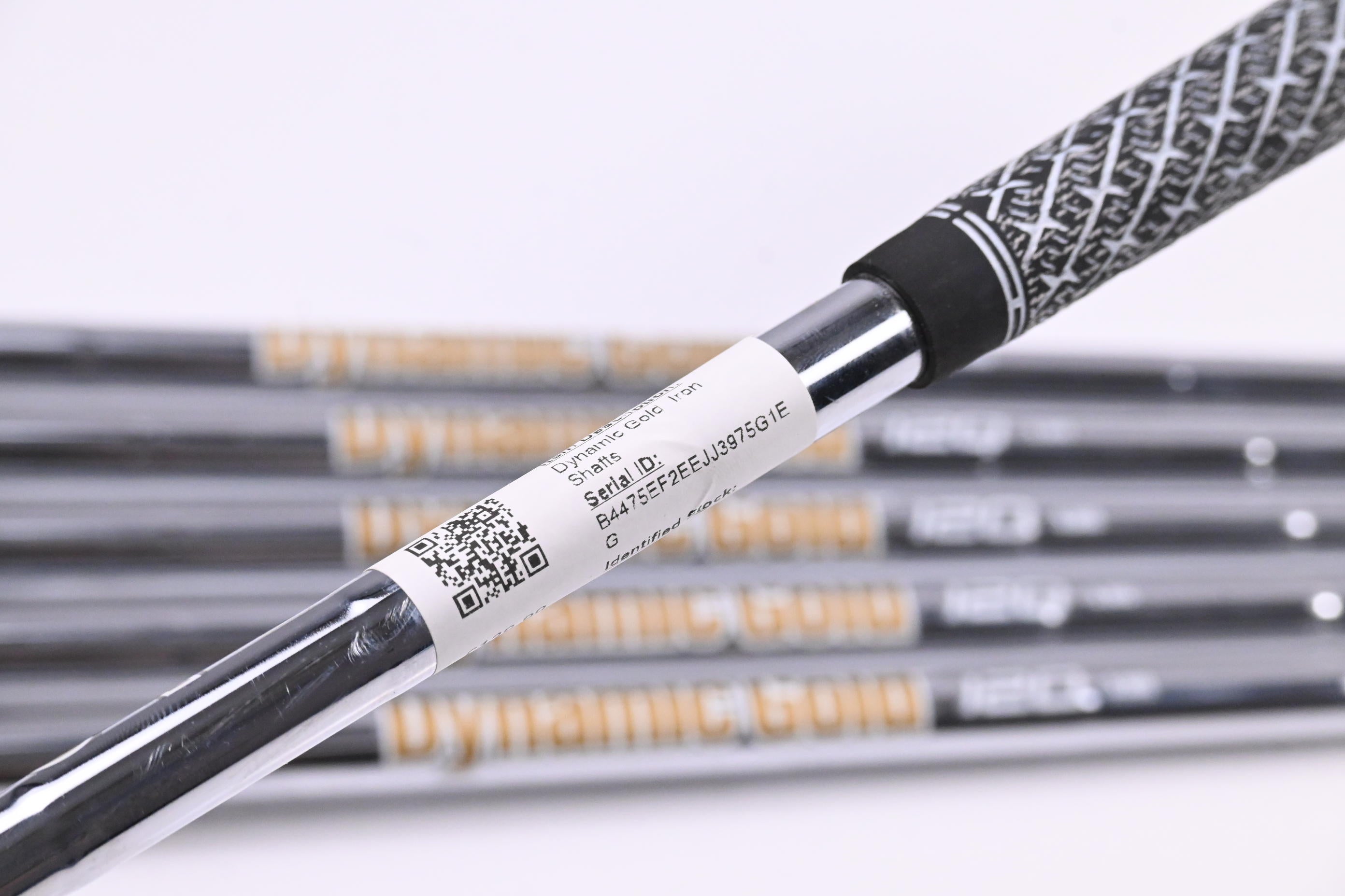 Dynamic Gold 120 S300 Iron Shafts / Stiff Flex / Set Of 6 / .355" Tip