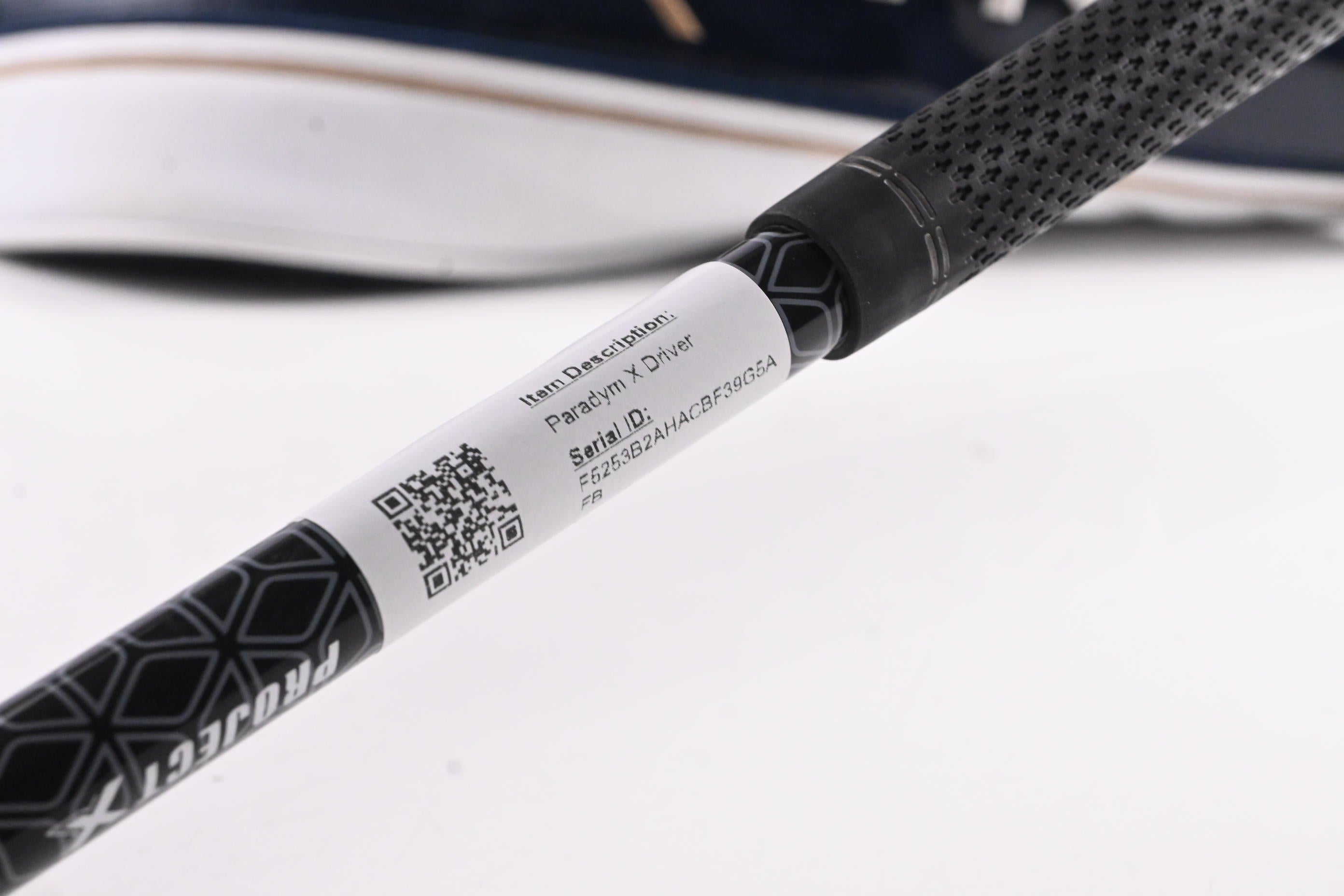 Callaway Paradym X Driver / 12 Degree / Senior Flex Cypher 50 Shaft