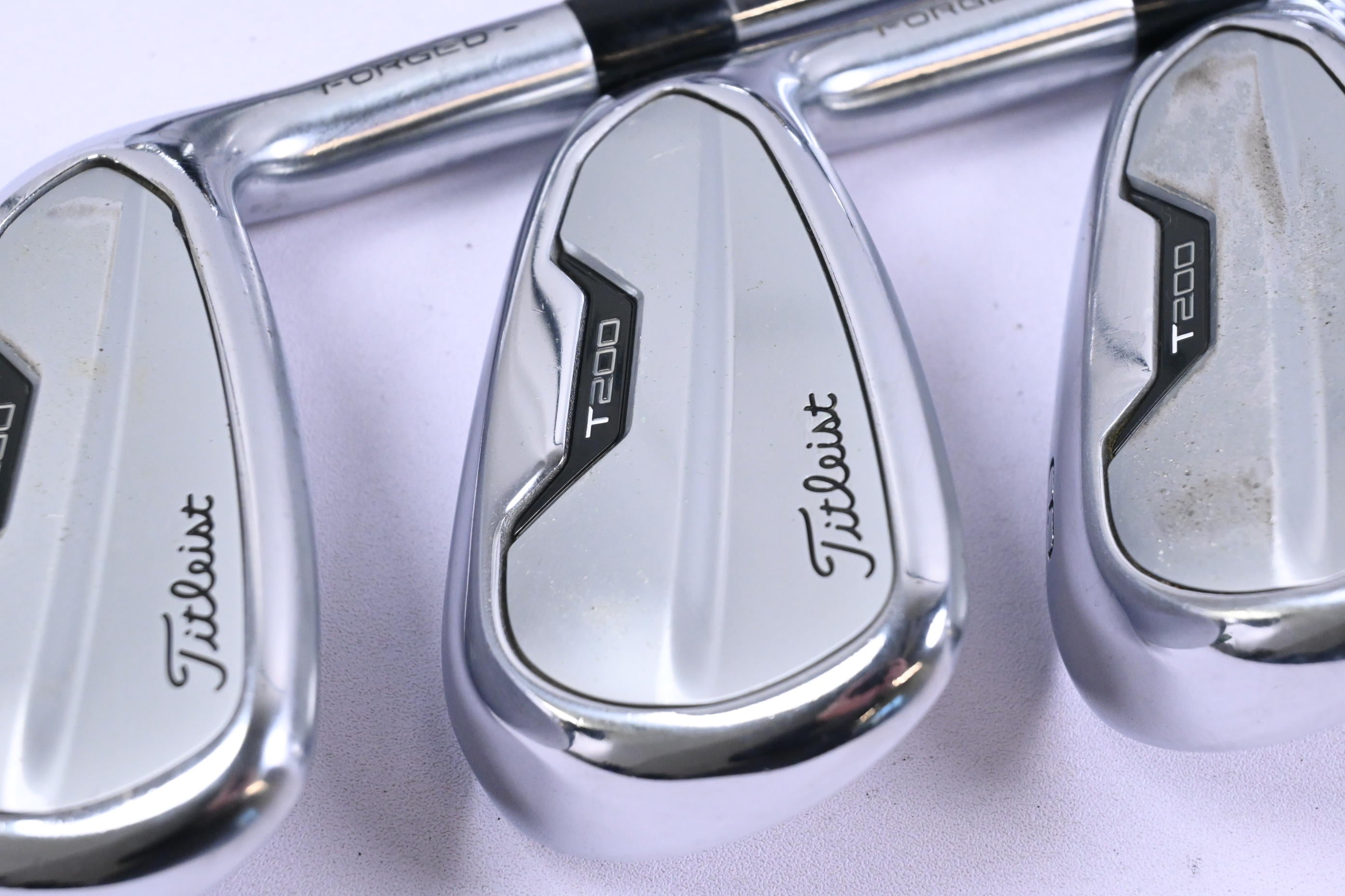 Titleist T200 2021 Irons / 5-PW+GW / Stiff Flex True Temper AMT Red S300 Shafts