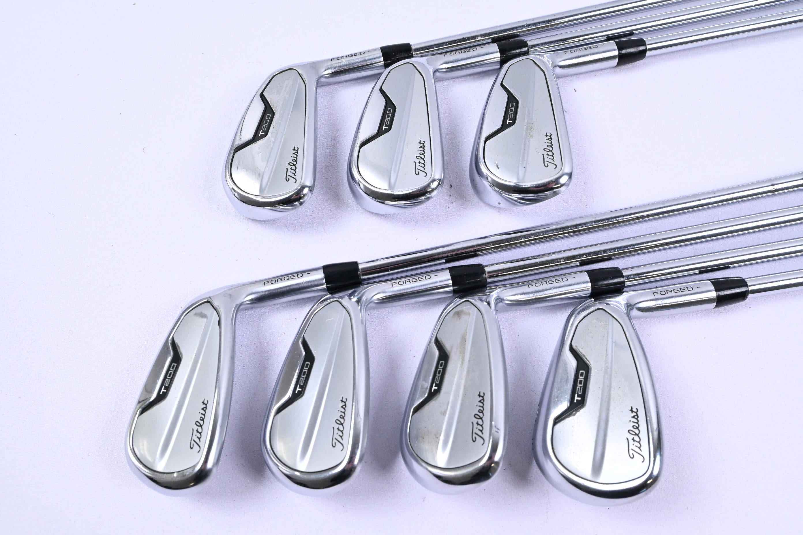Titleist T200 2021 Irons / 5-PW+GW / Stiff Flex True Temper AMT Red S300 Shafts