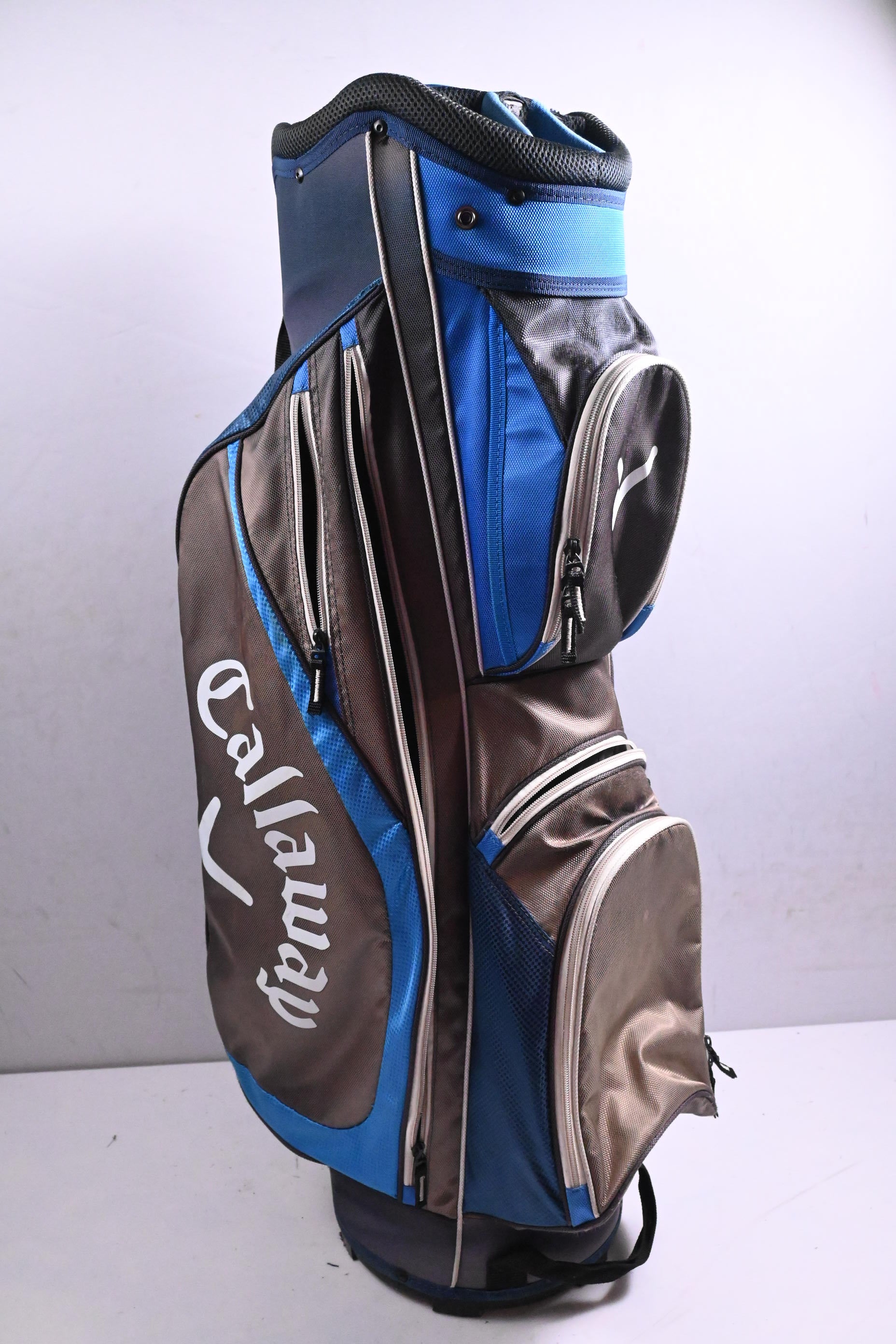 Callaway X-Series Cart Bag / 14-Way Divider / Grey, Blue