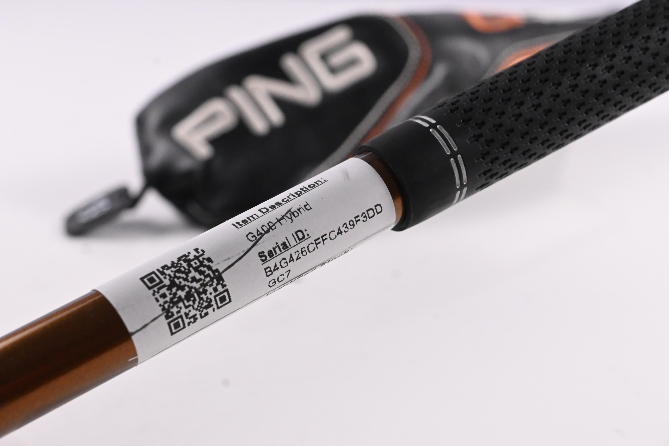 Ping G400 #4 Hybrid / 22 Degree / Regular Flex Ping Alta CB 70 Shaft