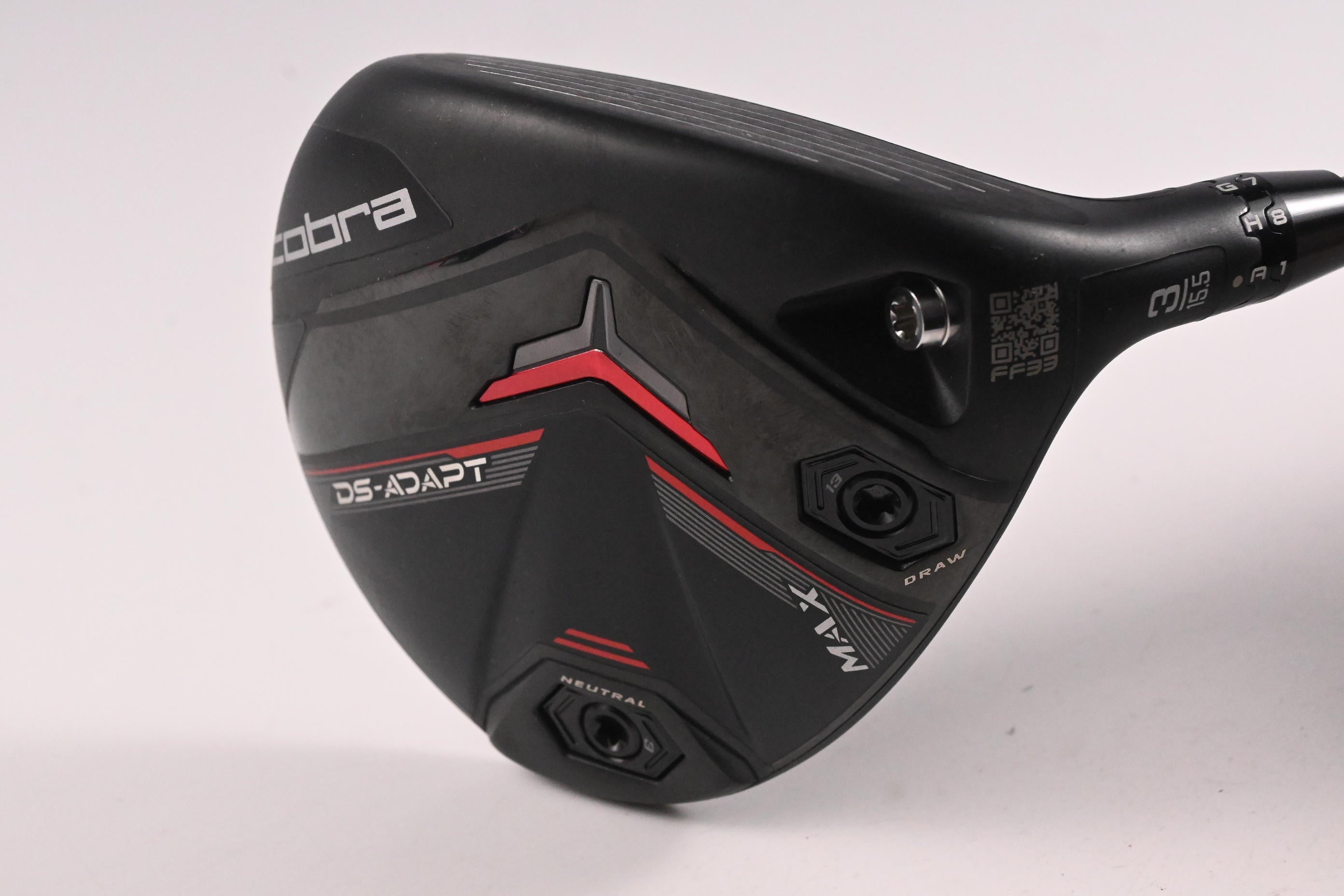 Cobra DS-Adapt Max #3 Wood / 15.5 Degree / Regular Flex Denali Charcoal 60 Shaft