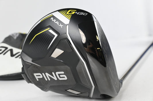 Ping G430 Max Driver / 9 Degree / Stiff Flex Ping Tour Chrome 2.0 65 Shaft