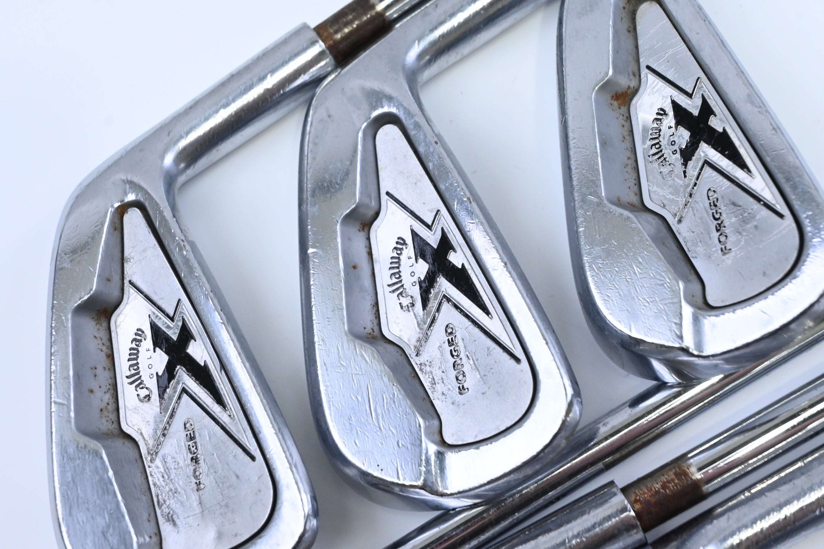 Callaway X-Forged 2007 Irons / 4-PW / Stiff Flex Flighted Rifle Shafts