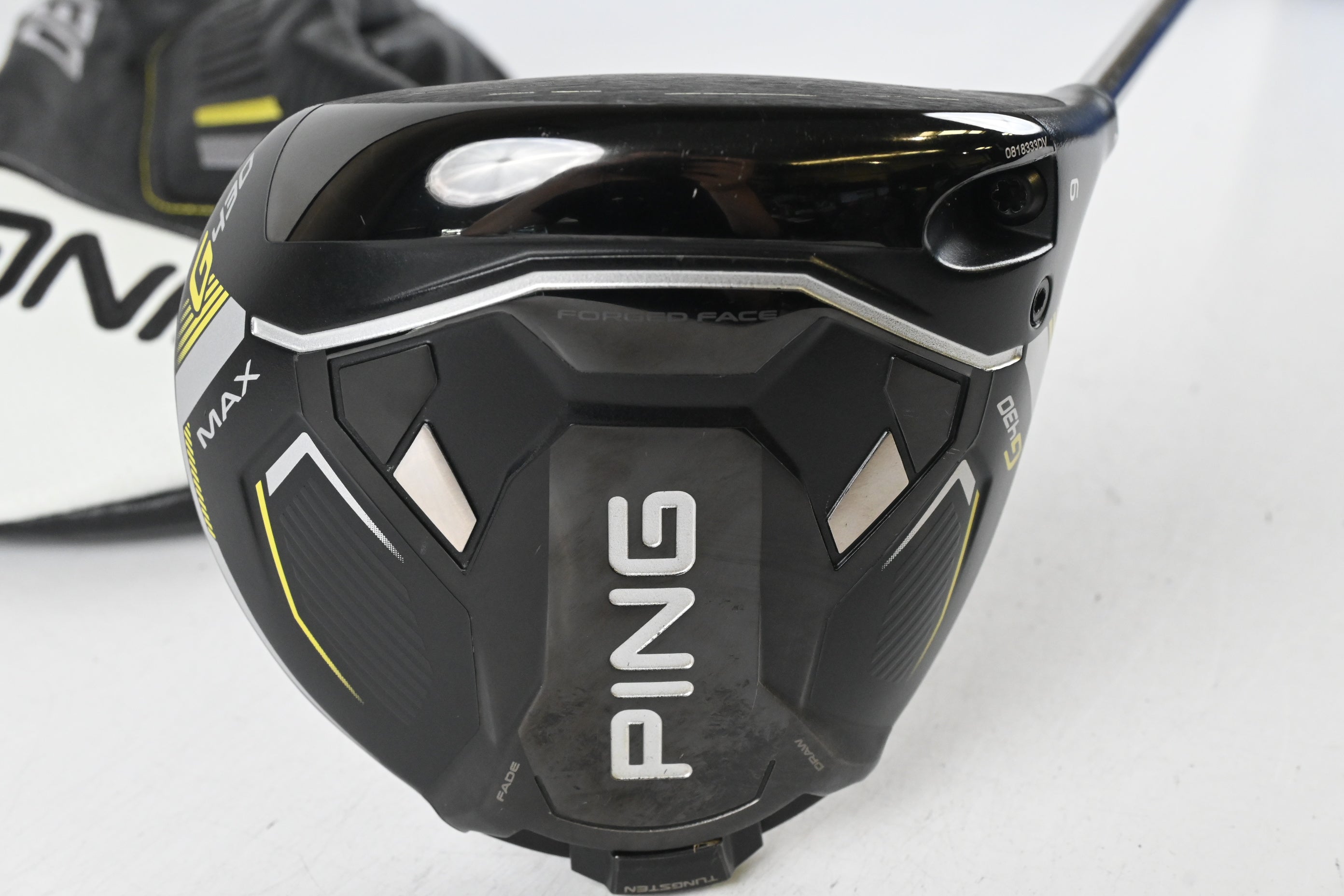 Ping G430 Max Driver / 9 Degree / Stiff Flex Ping Tour Chrome 2.0 65 Shaft