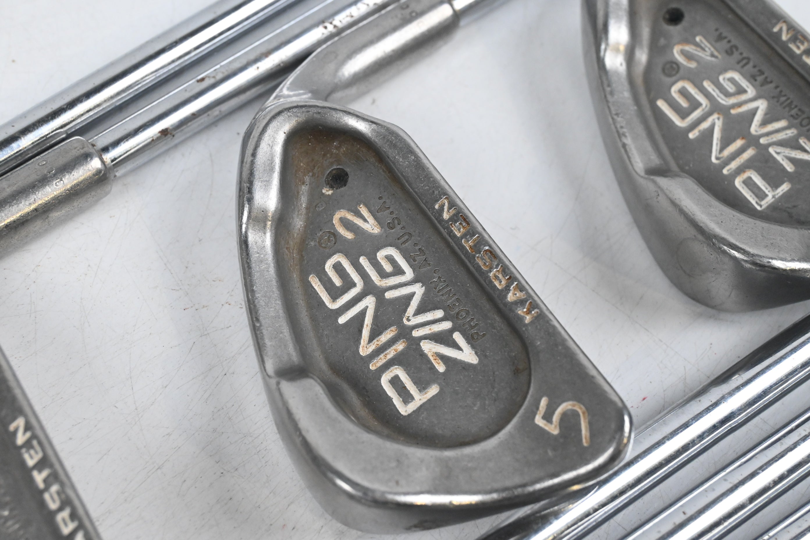 Ping Zing 2 Irons / 3-PW / Black Dot / Stiff Flex Ping Karsten Shafts