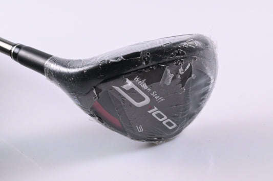 Left Hand Wilson D100 #3 Hybrid / 19 Degree / Senior Flex Elements Chrome 59